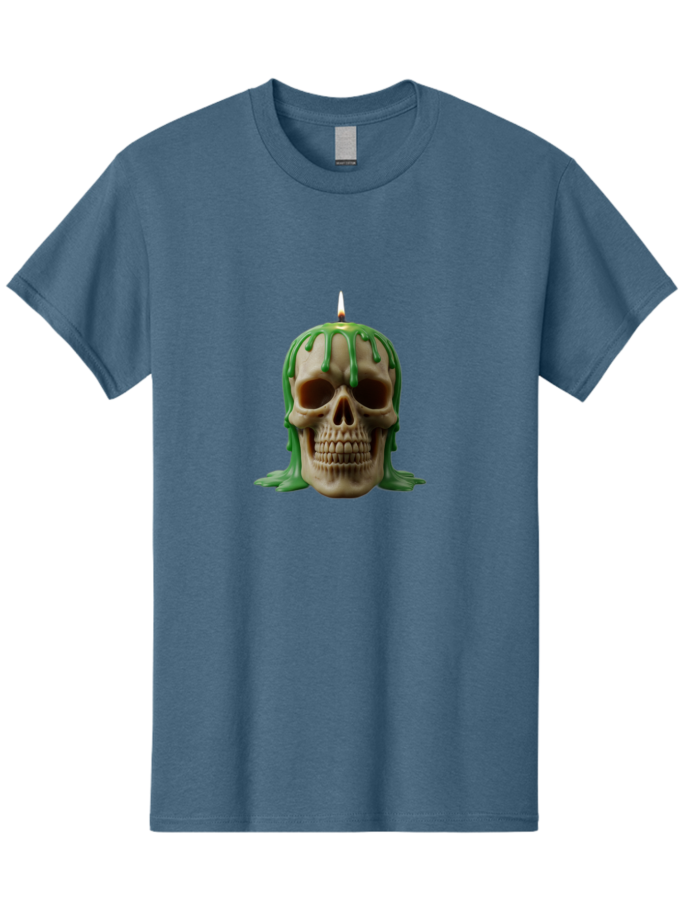 Melting-Skull-Candle Men'S Graphic Tee, 100% Cotton, Comfortable Casual Summer Wear, Machine Washable, Vintage Camera, Old Camera, Antique Camera, Black Camera, Classic Photography, Photography Equipment, Nostalgic Device, Film Camera, Bai129