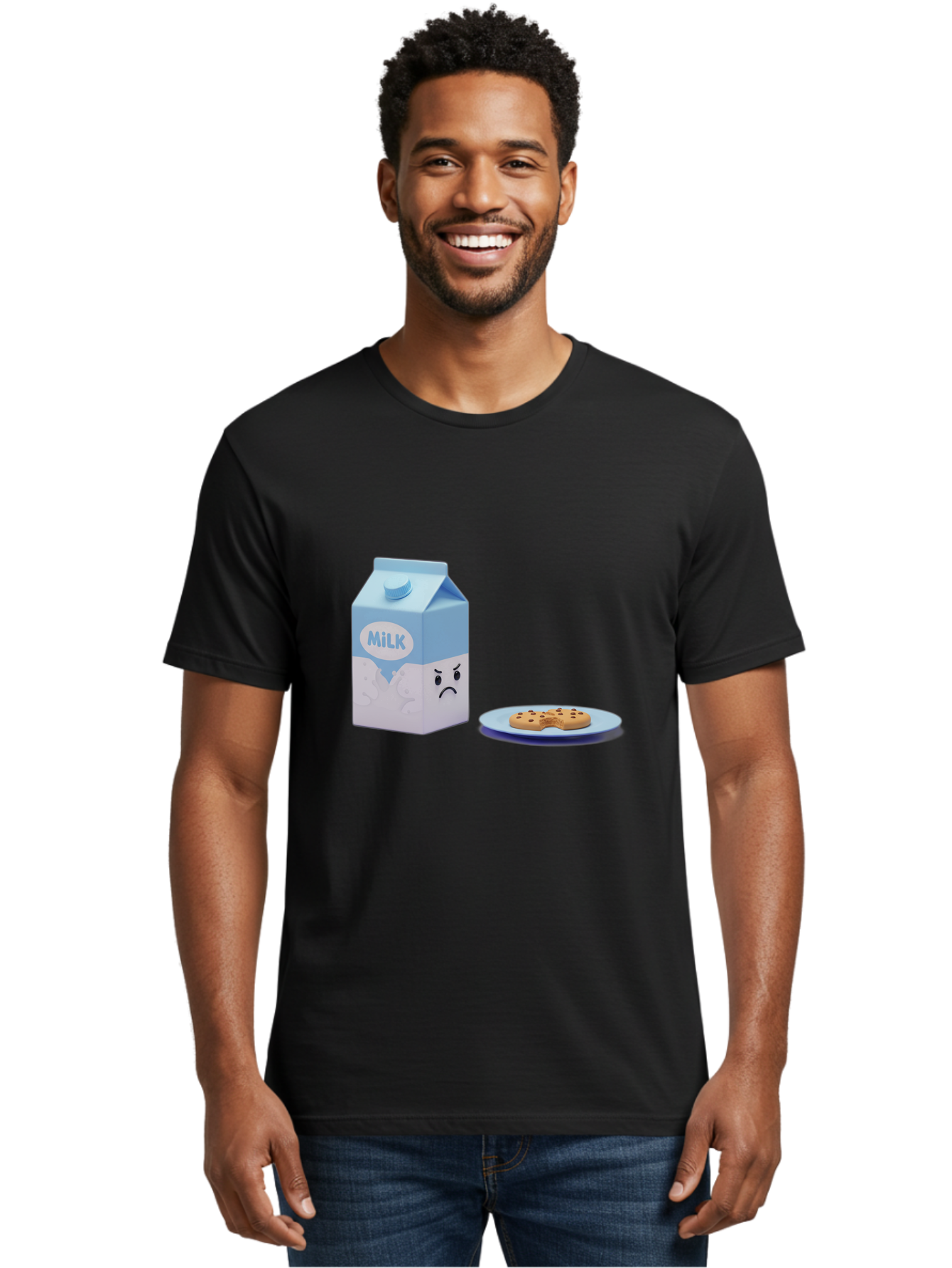 Milk-1 Men'S Graphic Tee, 100% Cotton, Comfortable Casual Summer Wear, Machine Washable, Vintage Camera, Old Camera, Antique Camera, Black Camera, Classic Photography, Photography Equipment, Nostalgic Device, Film Camera, Camera Art Bai132