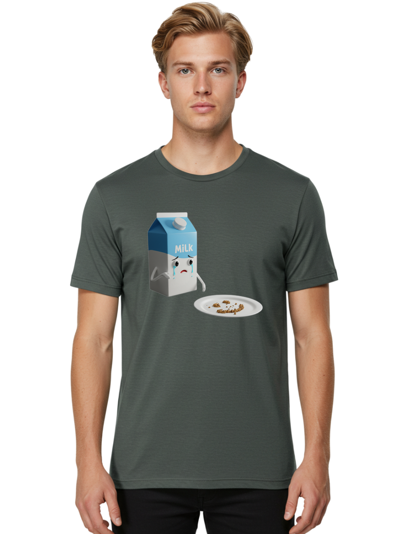 Milk-12 Men'S Graphic Tee, 100% Cotton, Comfortable Casual Summer Wear, Machine Washable, Vintage Camera, Old Camera, Antique Camera, Black Camera, Classic Photography, Photography Equipment, Nostalgic Device, Film Camera, Camera Art Bai135