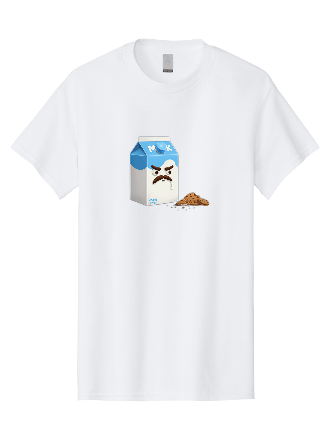 Milk-Carton-With-Mustache Men'S Graphic Tee, 100% Cotton, Comfortable Casual Summer Wear, Machine Washable, Vintage Camera, Old Camera, Antique Camera, Black Camera, Classic Photography, Photography Equipment, Nostalgic Device, Film Camera, Bai149