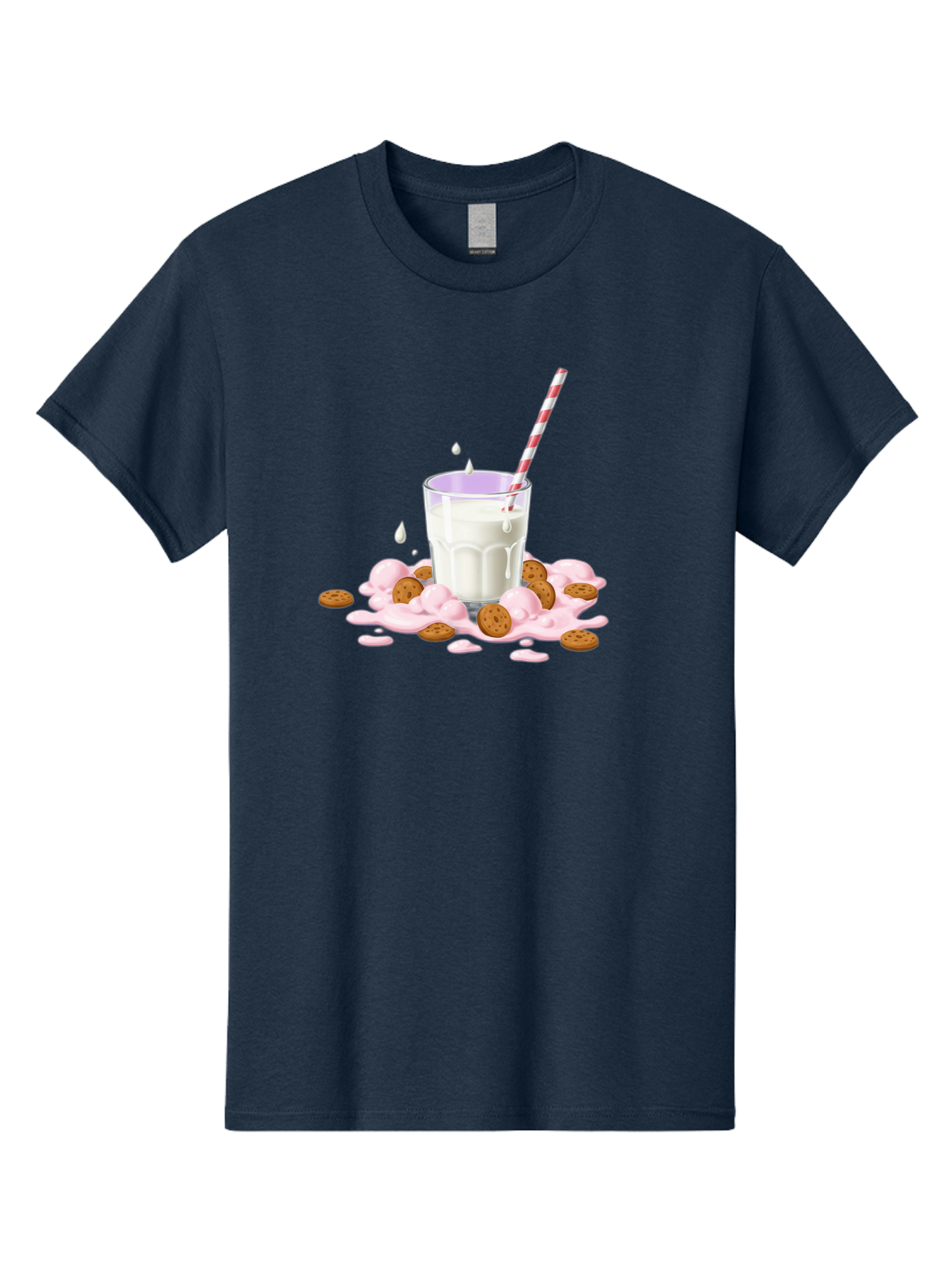 Milkshake-Cookies Men'S Graphic Tee, 100% Cotton, Comfortable Casual Summer Wear, Machine Washable, Vintage Camera, Old Camera, Antique Camera, Black Camera, Classic Photography, Photography Equipment, Nostalgic Device, Film Camera, Camera Art Bai154