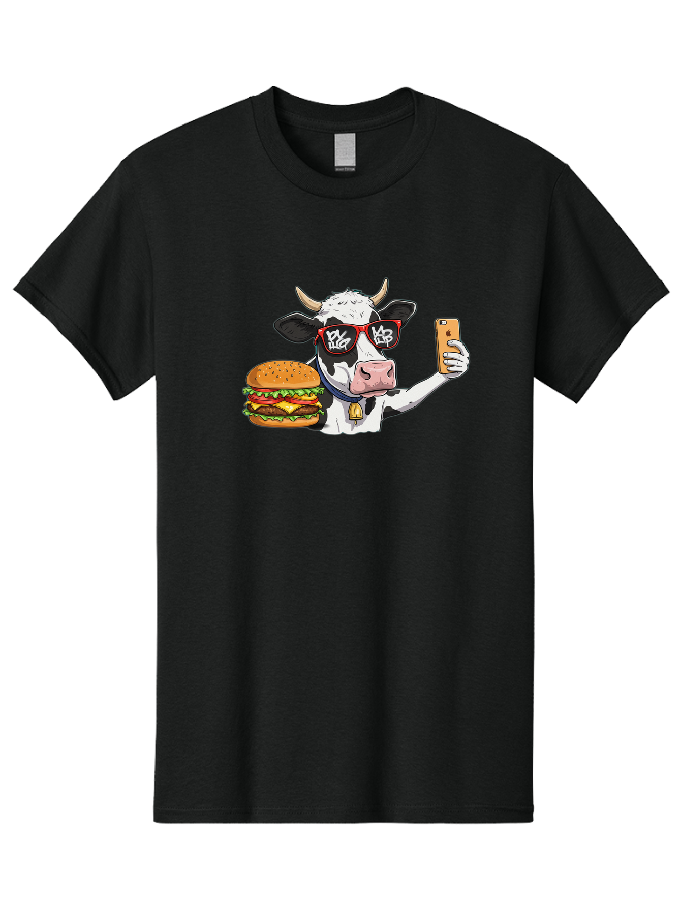Moo-Burger-1 Men'S Graphic Tee, 100% Cotton, Comfortable Casual Summer Wear, Machine Washable, Vintage Camera, Old Camera, Antique Camera, Black Camera, Classic Photography, Photography Equipment, Nostalgic Device, Film Camera, Camera Art Bai160