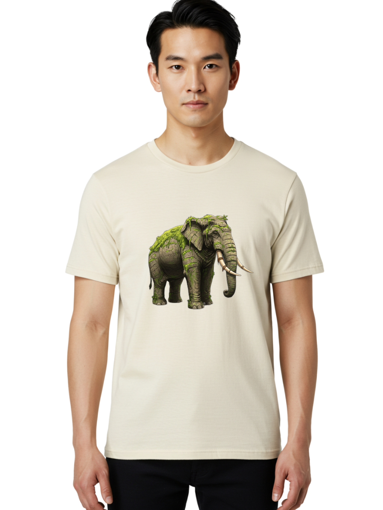 Mossy-Elephant Men'S Graphic Tee, 100% Cotton, Comfortable Casual Summer Wear, Machine Washable, Vintage Camera, Old Camera, Antique Camera, Black Camera, Classic Photography, Photography Equipment, Nostalgic Device, Film Camera, Camera Art Bai166