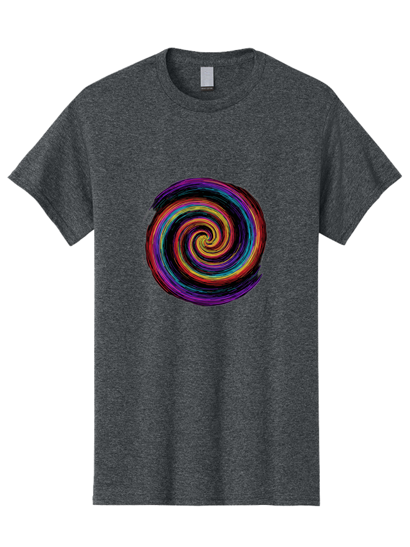 Multicolored-Spiral Men'S Graphic Tee, 100% Cotton, Comfortable Casual Summer Wear, Machine Washable, Vintage Camera, Old Camera, Antique Camera, Black Camera, Classic Photography, Photography Equipment, Nostalgic Device, Film Camera, Bai172