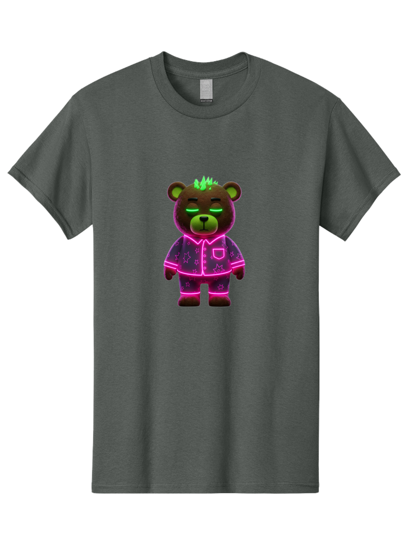 Neon-Bear Men'S Graphic Tee, 100% Cotton, Comfortable Casual Summer Wear, Machine Washable, Vintage Camera, Old Camera, Antique Camera, Black Camera, Classic Photography, Photography Equipment, Nostalgic Device, Film Camera, Camera Art Bai175