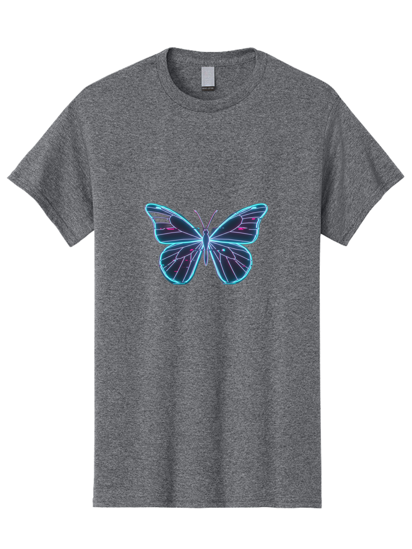 Neon-Butterfly Men'S Graphic Tee, 100% Cotton, Comfortable Casual Summer Wear, Machine Washable, Vintage Camera, Old Camera, Antique Camera, Black Camera, Classic Photography, Photography Equipment, Nostalgic Device, Film Camera, Camera Art Bai176