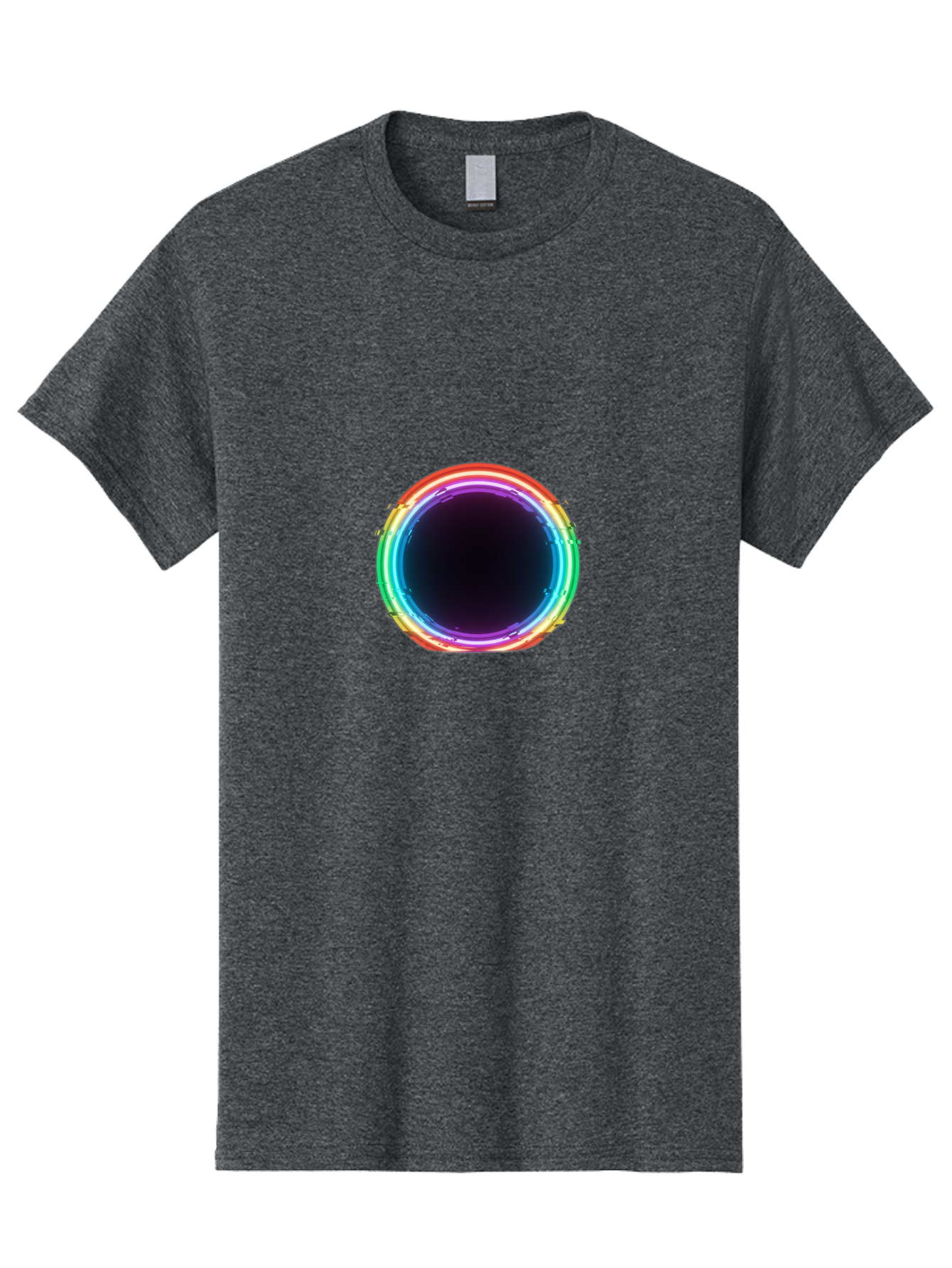 Neon-Circle Men'S Graphic Tee, 100% Cotton, Comfortable Casual Summer Wear, Machine Washable, Vintage Camera, Old Camera, Antique Camera, Black Camera, Classic Photography, Photography Equipment, Nostalgic Device, Film Camera, Camera Art Bai180