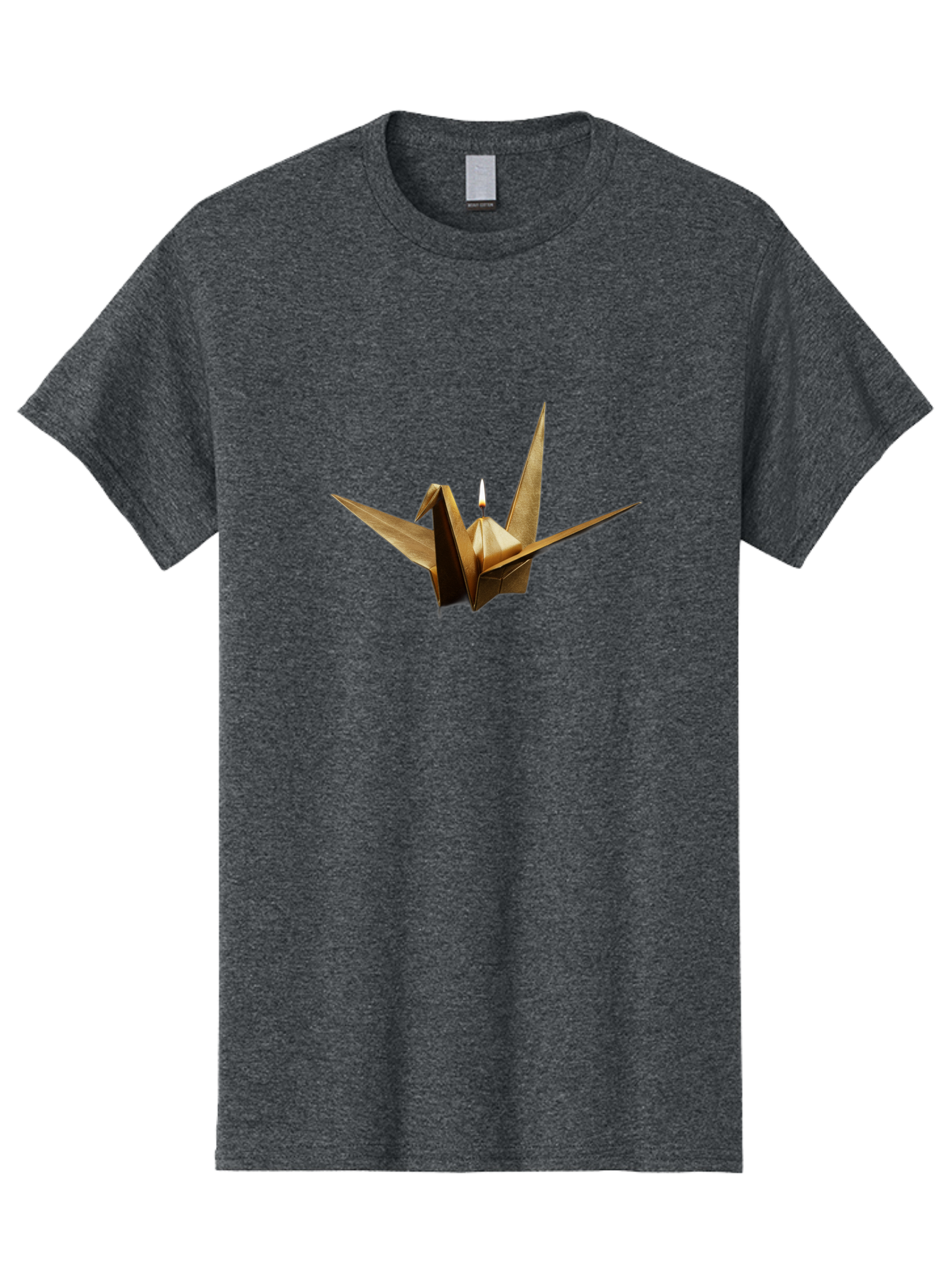 Origami-Crane Men'S Graphic Tee, 100% Cotton, Comfortable Casual Summer Wear, Machine Washable, Vintage Camera, Old Camera, Antique Camera, Black Camera, Classic Photography, Photography Equipment, Nostalgic Device, Film Camera, Camera Art Bai198