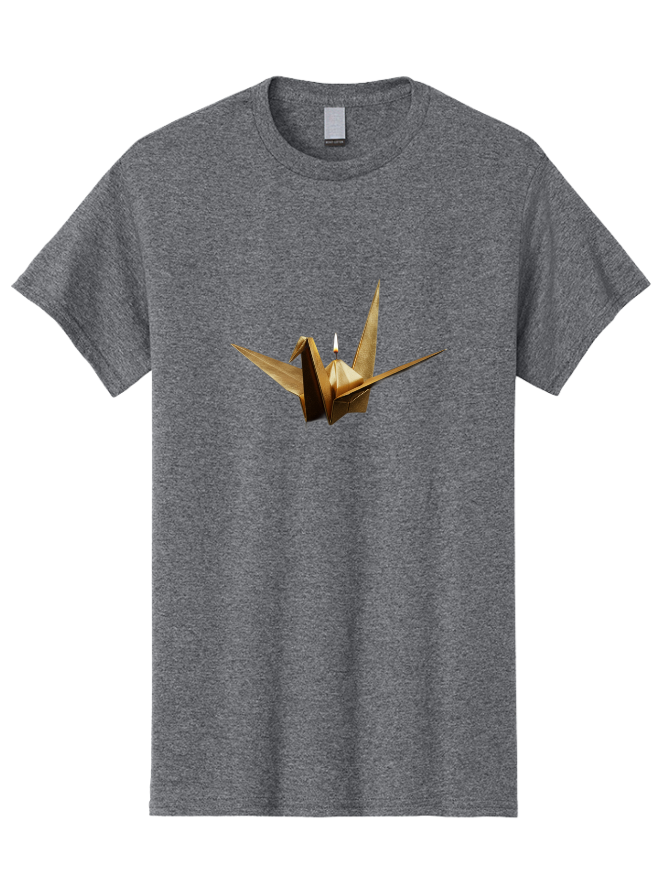 Origami-Crane Men'S Graphic Tee, 100% Cotton, Comfortable Casual Summer Wear, Machine Washable, Vintage Camera, Old Camera, Antique Camera, Black Camera, Classic Photography, Photography Equipment, Nostalgic Device, Film Camera, Camera Art Bai198
