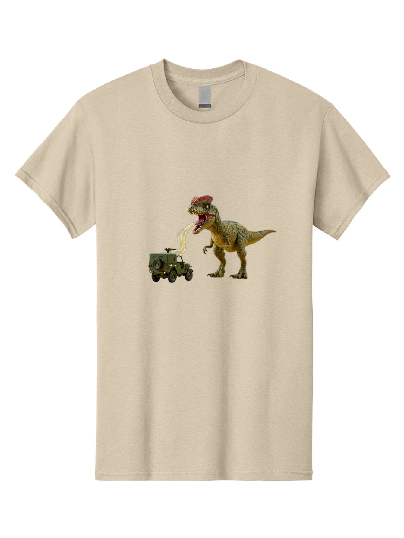 Parasaurolophus-Eating-Military-Vehicle Men'S Graphic Tee, 100% Cotton, Comfortable Casual Summer Wear, Machine Washable, Vintage Camera, Old Camera, Antique Camera, Black Camera, Classic Photography, Photography Equipment, Nostalgic Device, Bai206