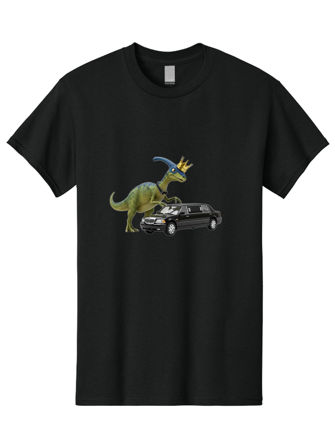 Parasaurolophus-With-Crown Men'S Graphic Tee, 100% Cotton, Comfortable Casual Summer Wear, Machine Washable, Vintage Camera, Old Camera, Antique Camera, Black Camera, Classic Photography, Photography Equipment, Nostalgic Device, Film Camera, Bai208