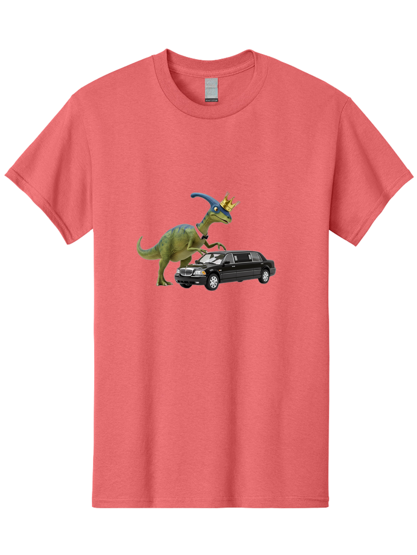 Parasaurolophus-With-Crown Men'S Graphic Tee, 100% Cotton, Comfortable Casual Summer Wear, Machine Washable, Vintage Camera, Old Camera, Antique Camera, Black Camera, Classic Photography, Photography Equipment, Nostalgic Device, Film Camera, Bai208