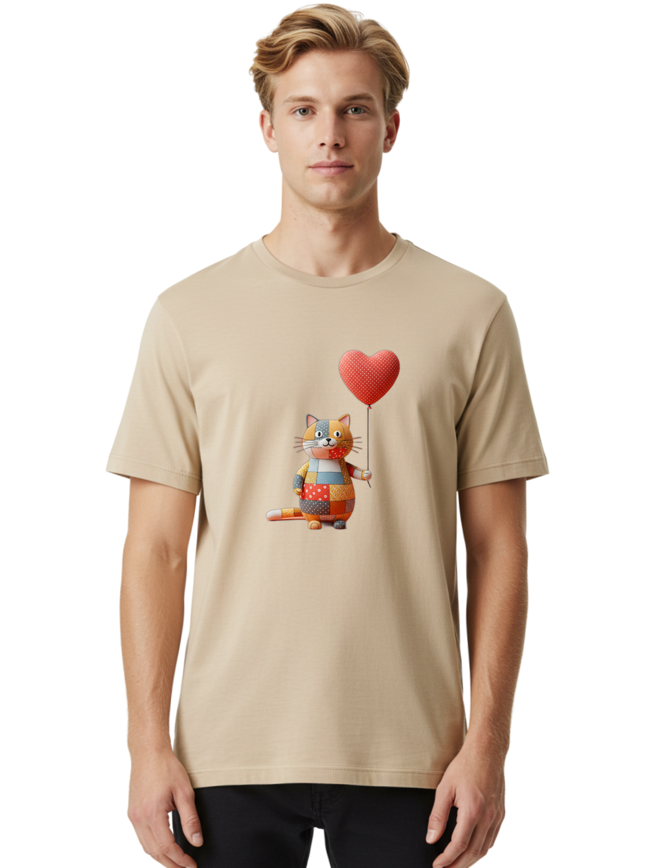 Patchwork-Cat Men'S Graphic Tee, 100% Cotton, Comfortable Casual Summer Wear, Machine Washable, Vintage Camera, Old Camera, Antique Camera, Black Camera, Classic Photography, Photography Equipment, Nostalgic Device, Film Camera, Camera Art Bai210