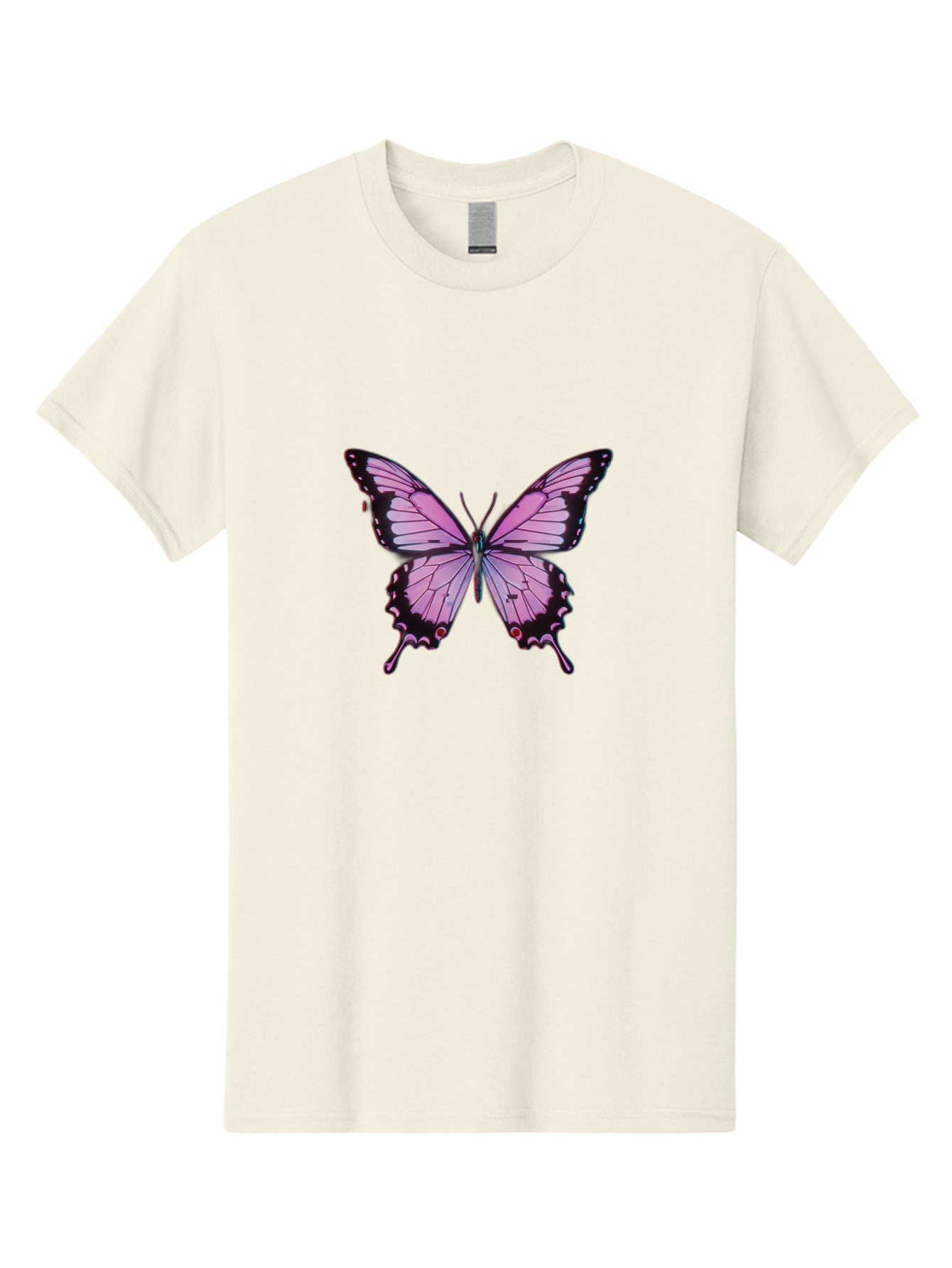 Pink-Butterfly-3 Men'S Graphic Tee, 100% Cotton, Comfortable Casual Summer Wear, Machine Washable, Vintage Camera, Old Camera, Antique Camera, Black Camera, Classic Photography, Photography Equipment, Nostalgic Device, Film Camera, Camera Art Bai217