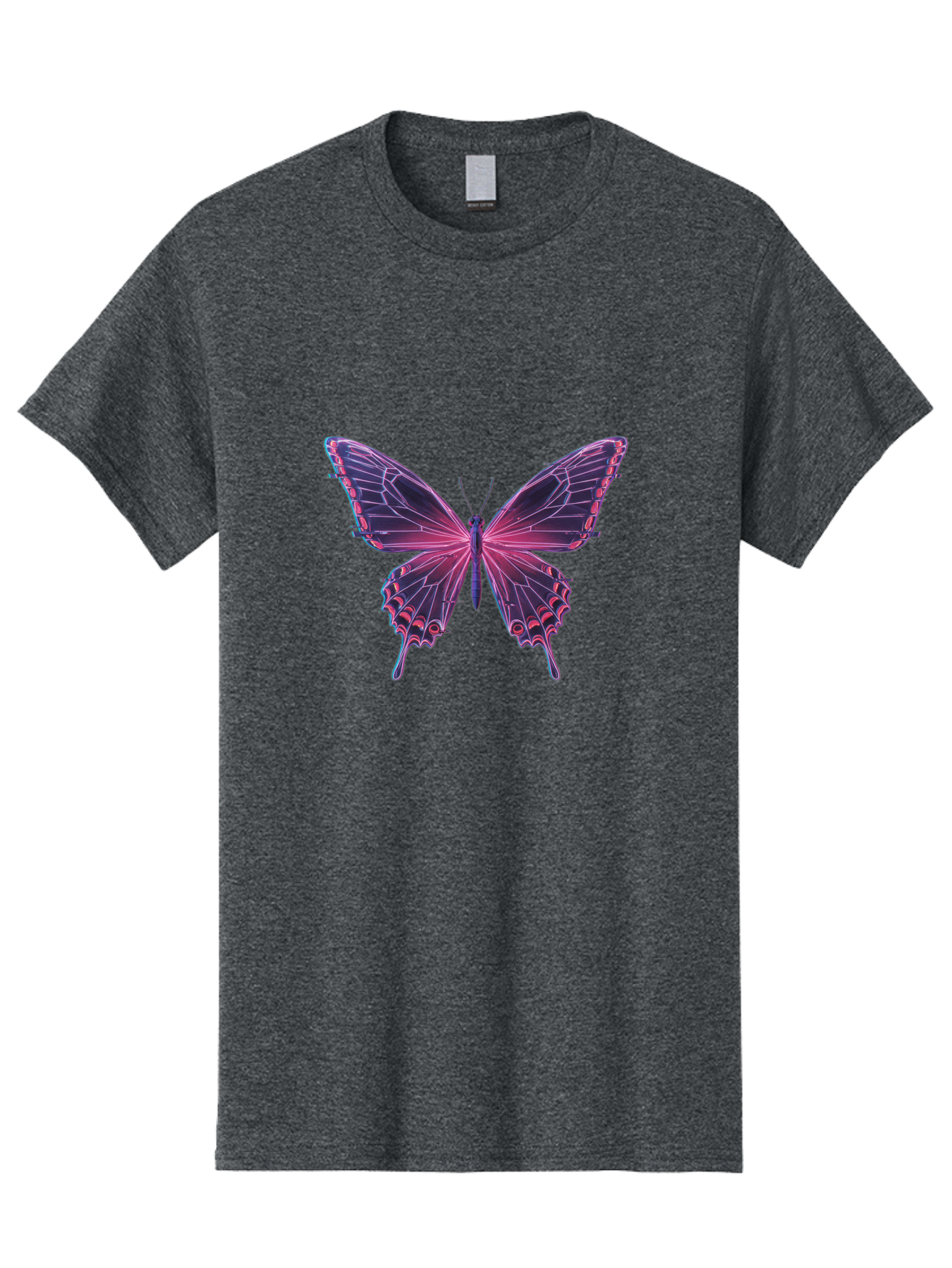 Pink-Butterfly-4 Men'S Graphic Tee, 100% Cotton, Comfortable Casual Summer Wear, Machine Washable, Vintage Camera, Old Camera, Antique Camera, Black Camera, Classic Photography, Photography Equipment, Nostalgic Device, Film Camera, Camera Art Bai218
