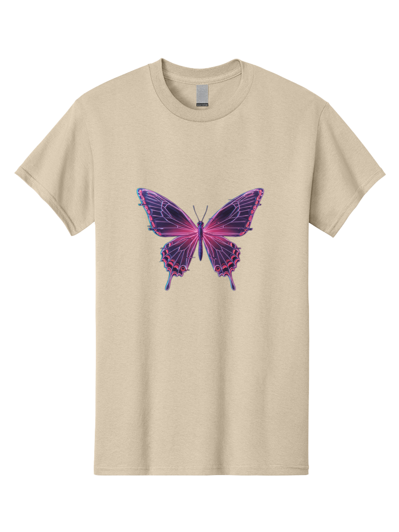 Pink-Butterfly-4 Men'S Graphic Tee, 100% Cotton, Comfortable Casual Summer Wear, Machine Washable, Vintage Camera, Old Camera, Antique Camera, Black Camera, Classic Photography, Photography Equipment, Nostalgic Device, Film Camera, Camera Art Bai218