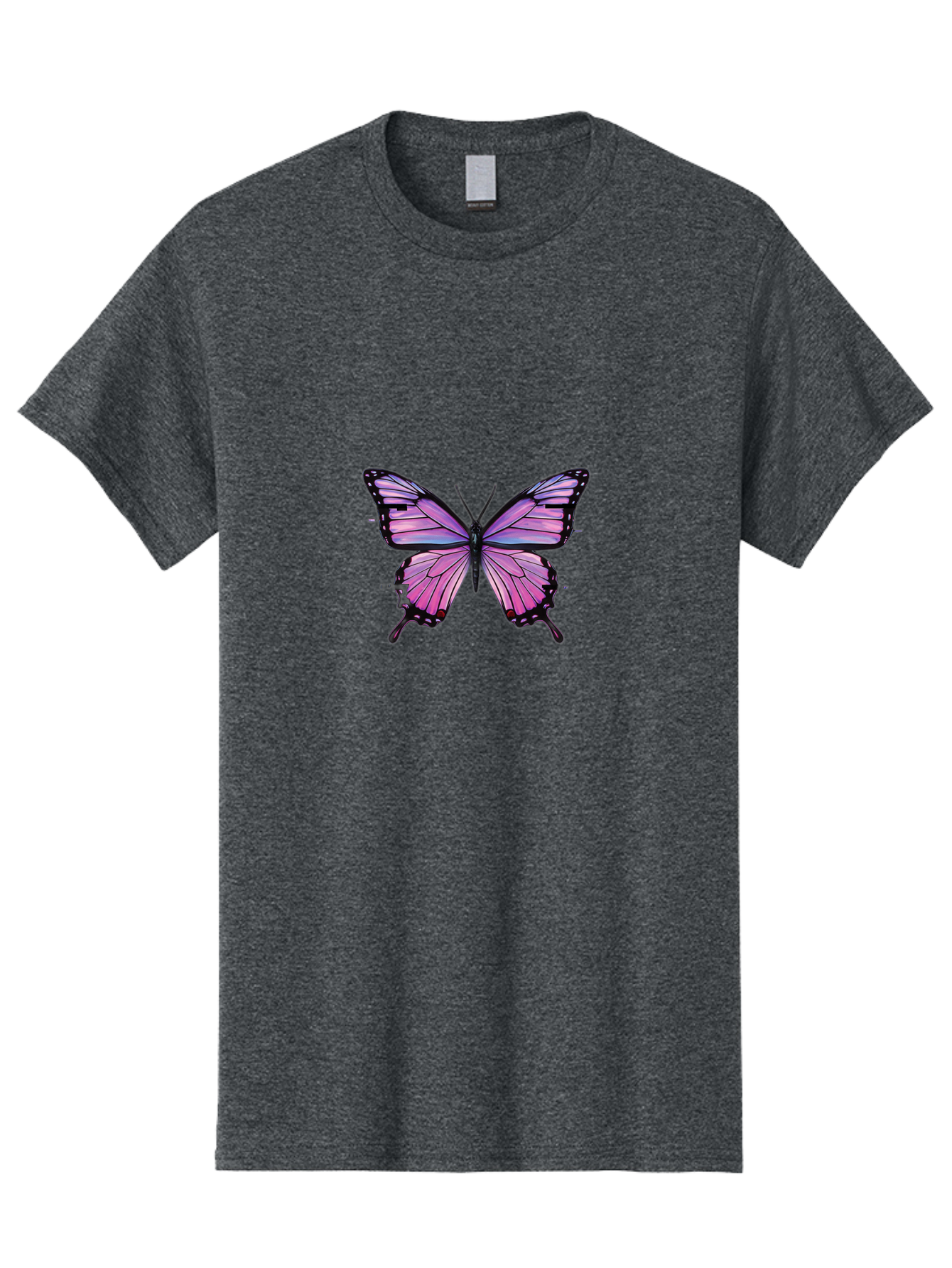 Pink-Butterfly-5 Men'S Graphic Tee, 100% Cotton, Comfortable Casual Summer Wear, Machine Washable, Vintage Camera, Old Camera, Antique Camera, Black Camera, Classic Photography, Photography Equipment, Nostalgic Device, Film Camera, Camera Art Bai219