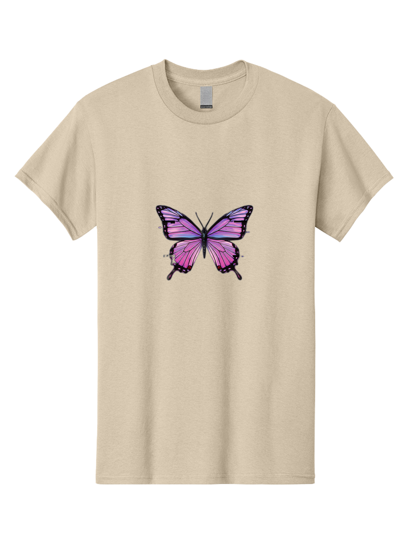 Pink-Butterfly-5 Men'S Graphic Tee, 100% Cotton, Comfortable Casual Summer Wear, Machine Washable, Vintage Camera, Old Camera, Antique Camera, Black Camera, Classic Photography, Photography Equipment, Nostalgic Device, Film Camera, Camera Art Bai219