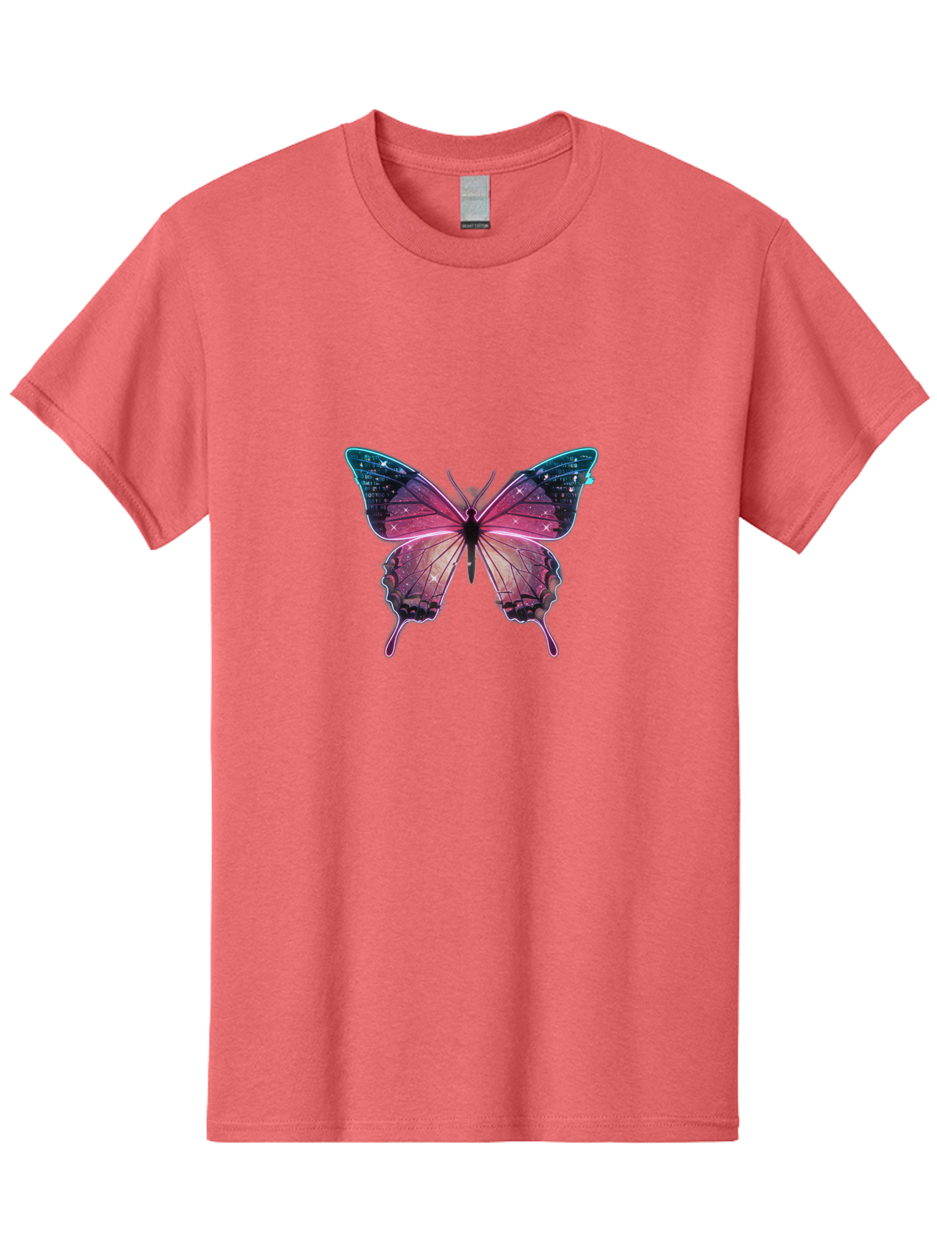 Pink-Butterfly-6 Men'S Graphic Tee, 100% Cotton, Comfortable Casual Summer Wear, Machine Washable, Vintage Camera, Old Camera, Antique Camera, Black Camera, Classic Photography, Photography Equipment, Nostalgic Device, Film Camera, Camera Art Bai220