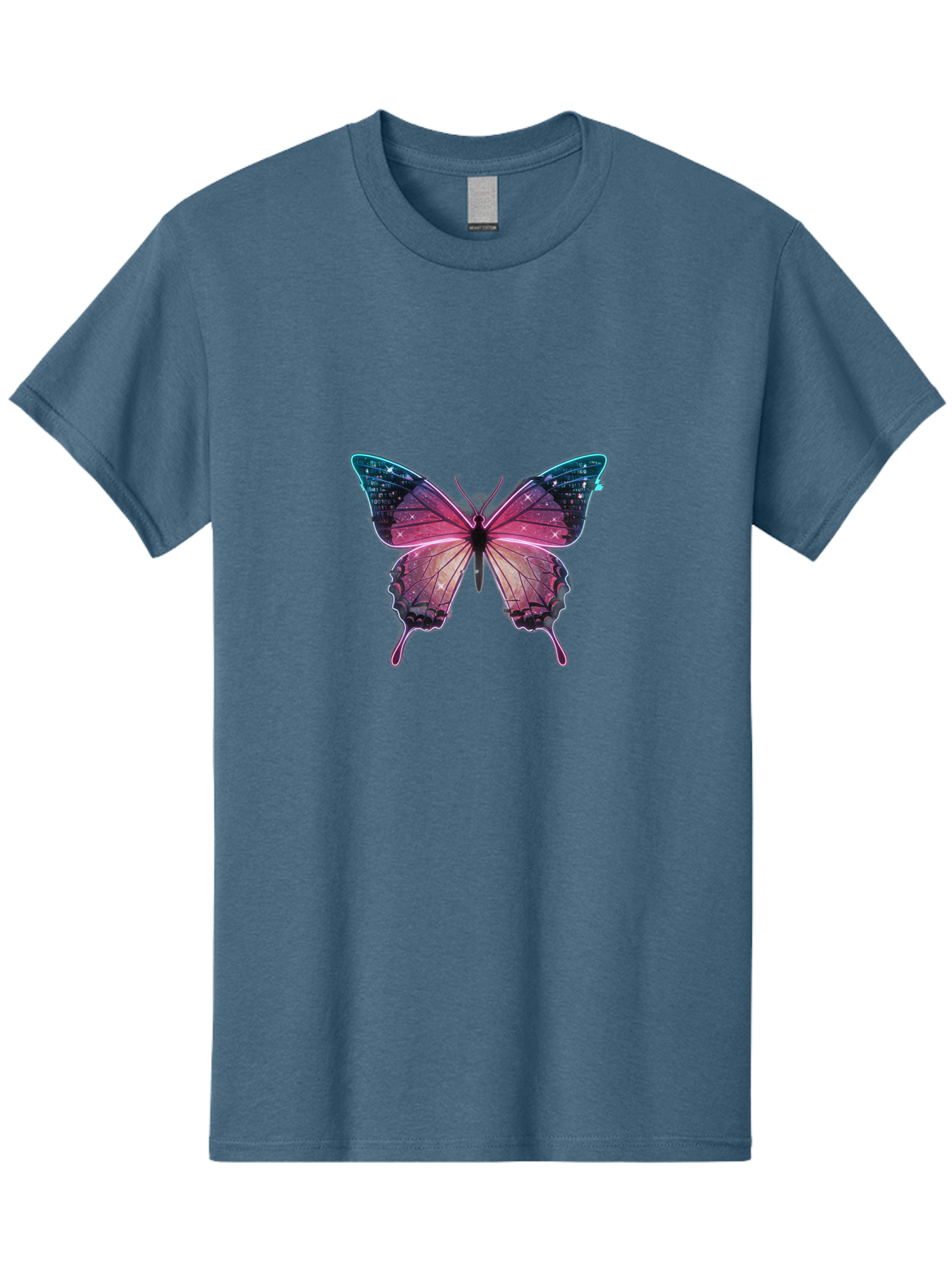 Pink-Butterfly-6 Men'S Graphic Tee, 100% Cotton, Comfortable Casual Summer Wear, Machine Washable, Vintage Camera, Old Camera, Antique Camera, Black Camera, Classic Photography, Photography Equipment, Nostalgic Device, Film Camera, Camera Art Bai220