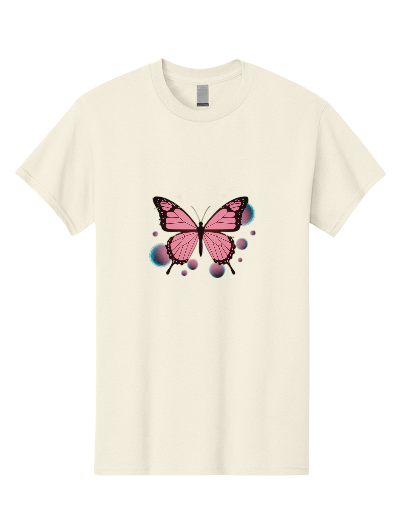 Pink-Butterfly-7 Men'S Graphic Tee, 100% Cotton, Comfortable Casual Summer Wear, Machine Washable, Vintage Camera, Old Camera, Antique Camera, Black Camera, Classic Photography, Photography Equipment, Nostalgic Device, Film Camera, Camera Art Bai221