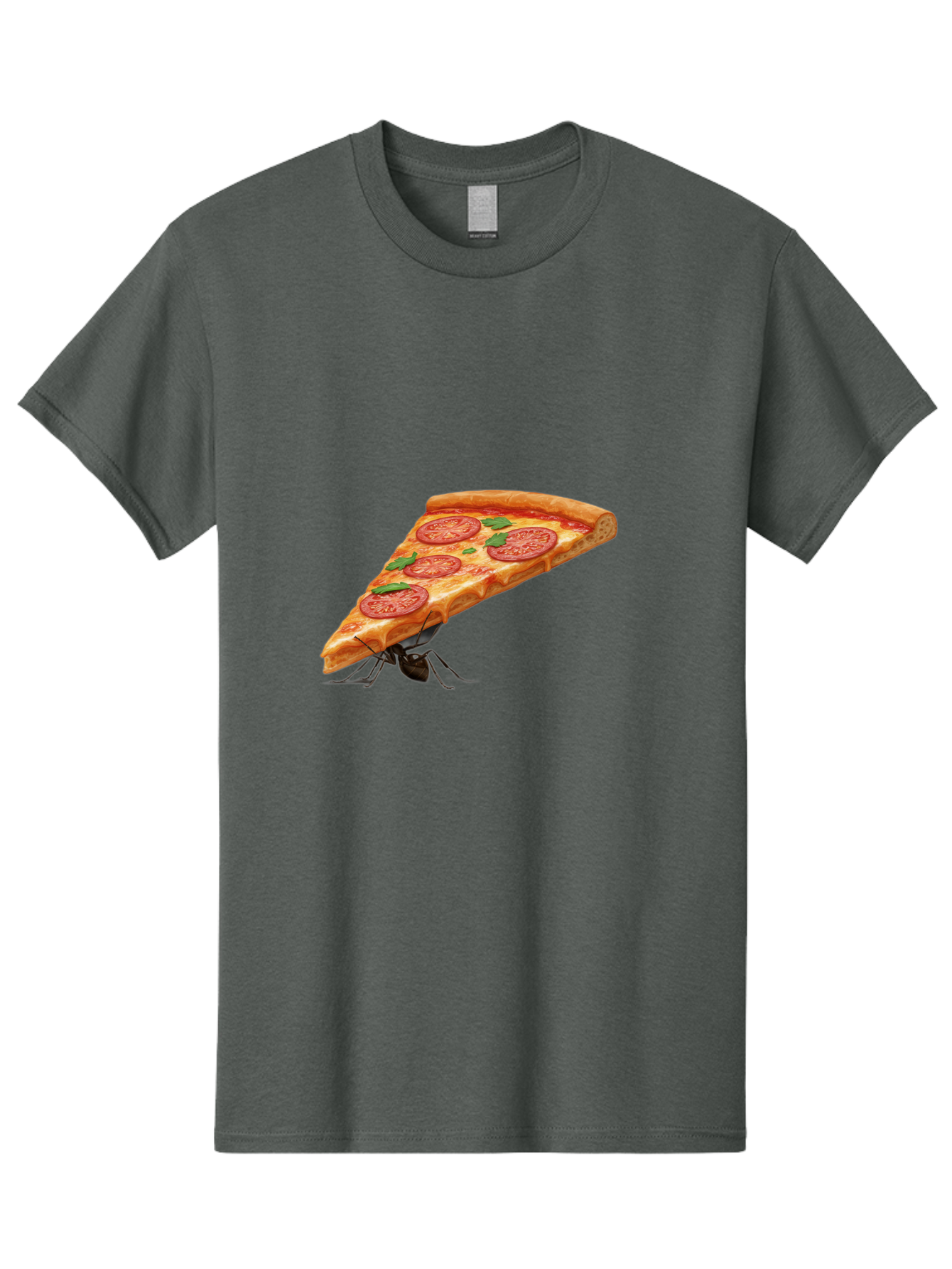 Pizza-Slice-With-Ant Men'S Graphic Tee, 100% Cotton, Comfortable Casual Summer Wear, Machine Washable, Vintage Camera, Old Camera, Antique Camera, Black Camera, Classic Photography, Photography Equipment, Nostalgic Device, Film Camera, Bai229