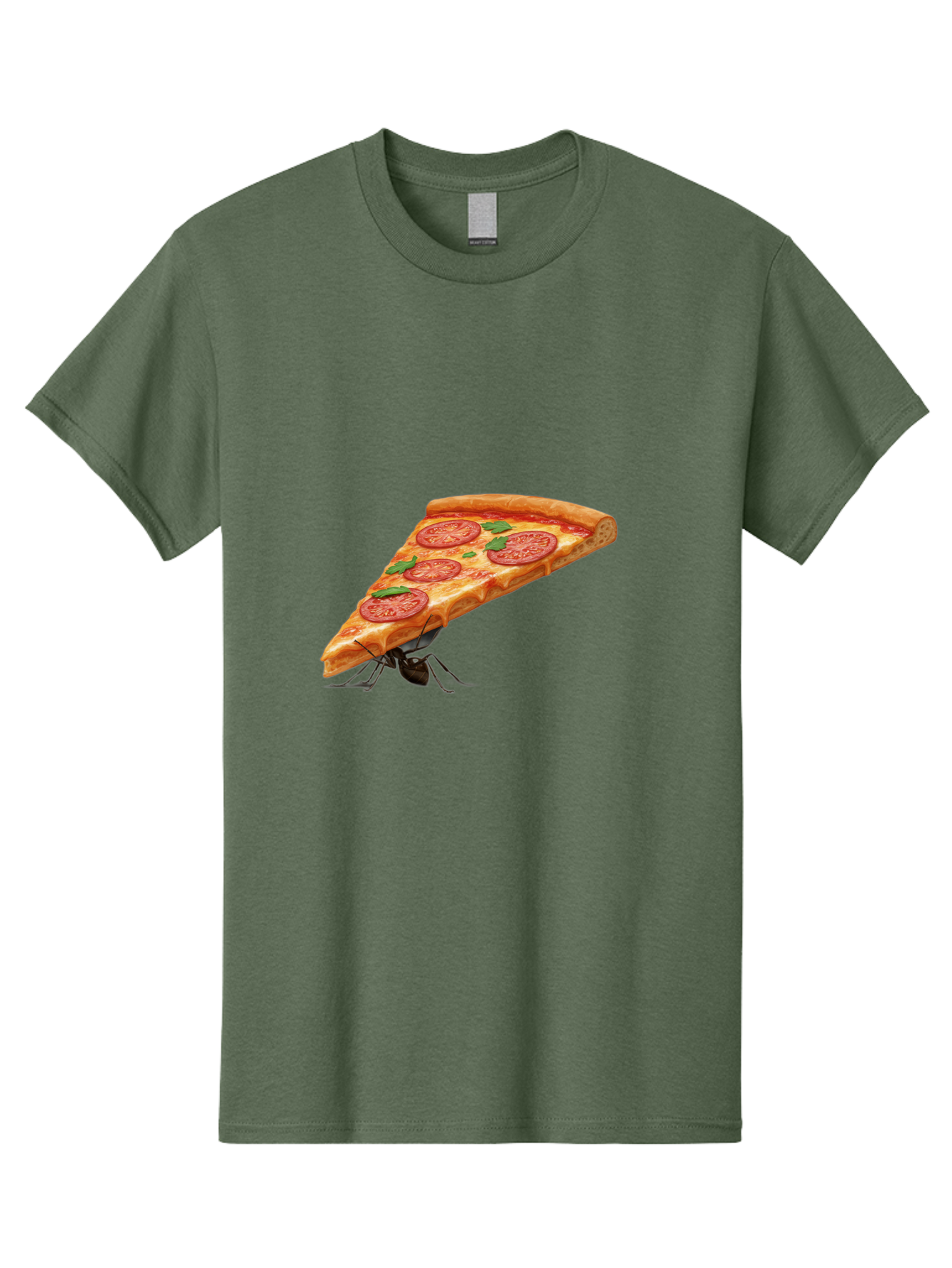 Pizza-Slice-With-Ant Men'S Graphic Tee, 100% Cotton, Comfortable Casual Summer Wear, Machine Washable, Vintage Camera, Old Camera, Antique Camera, Black Camera, Classic Photography, Photography Equipment, Nostalgic Device, Film Camera, Bai229