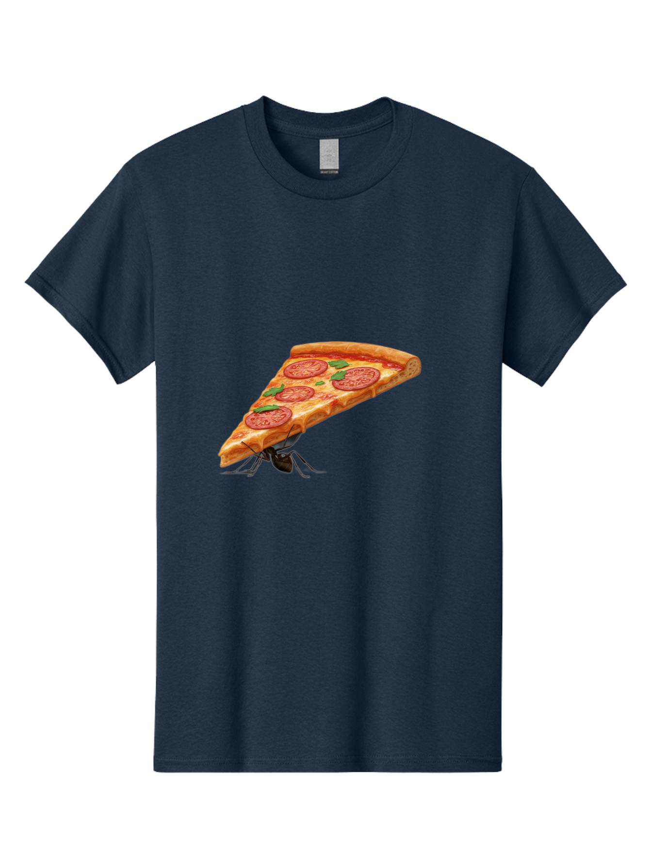 Pizza-Slice-With-Ant Men'S Graphic Tee, 100% Cotton, Comfortable Casual Summer Wear, Machine Washable, Vintage Camera, Old Camera, Antique Camera, Black Camera, Classic Photography, Photography Equipment, Nostalgic Device, Film Camera, Bai229