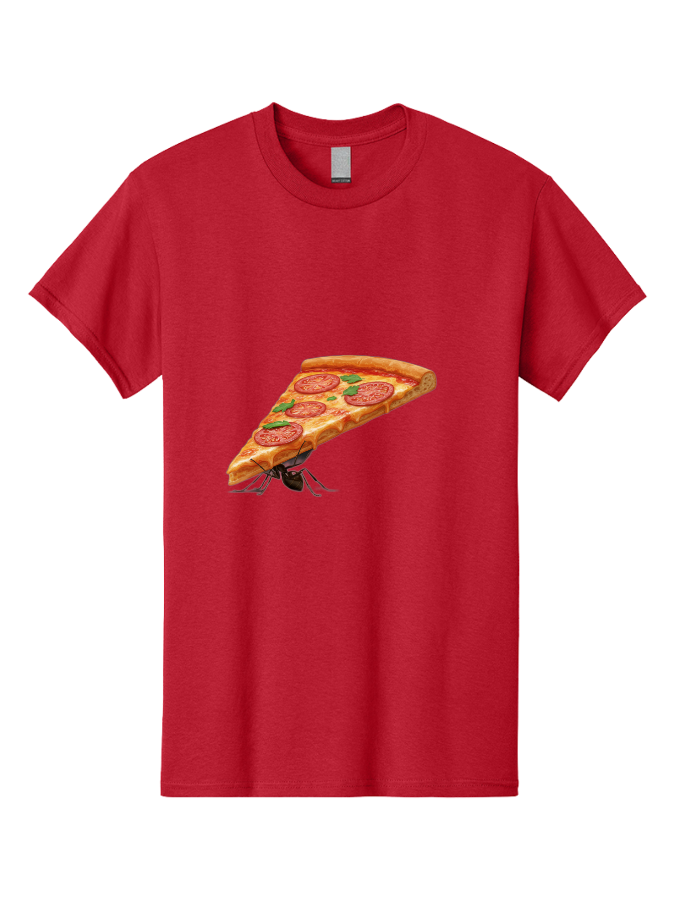 Pizza-Slice-With-Ant Men'S Graphic Tee, 100% Cotton, Comfortable Casual Summer Wear, Machine Washable, Vintage Camera, Old Camera, Antique Camera, Black Camera, Classic Photography, Photography Equipment, Nostalgic Device, Film Camera, Bai229