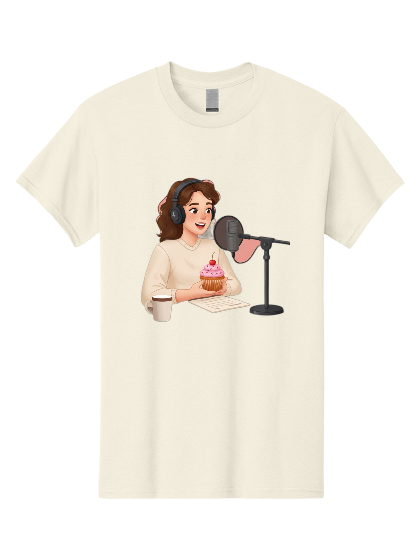 Podcast-Host-Cupcake Men'S Graphic Tee, 100% Cotton, Comfortable Casual Summer Wear, Machine Washable, Vintage Camera, Old Camera, Antique Camera, Black Camera, Classic Photography, Photography Equipment, Nostalgic Device, Film Camera, Bai231