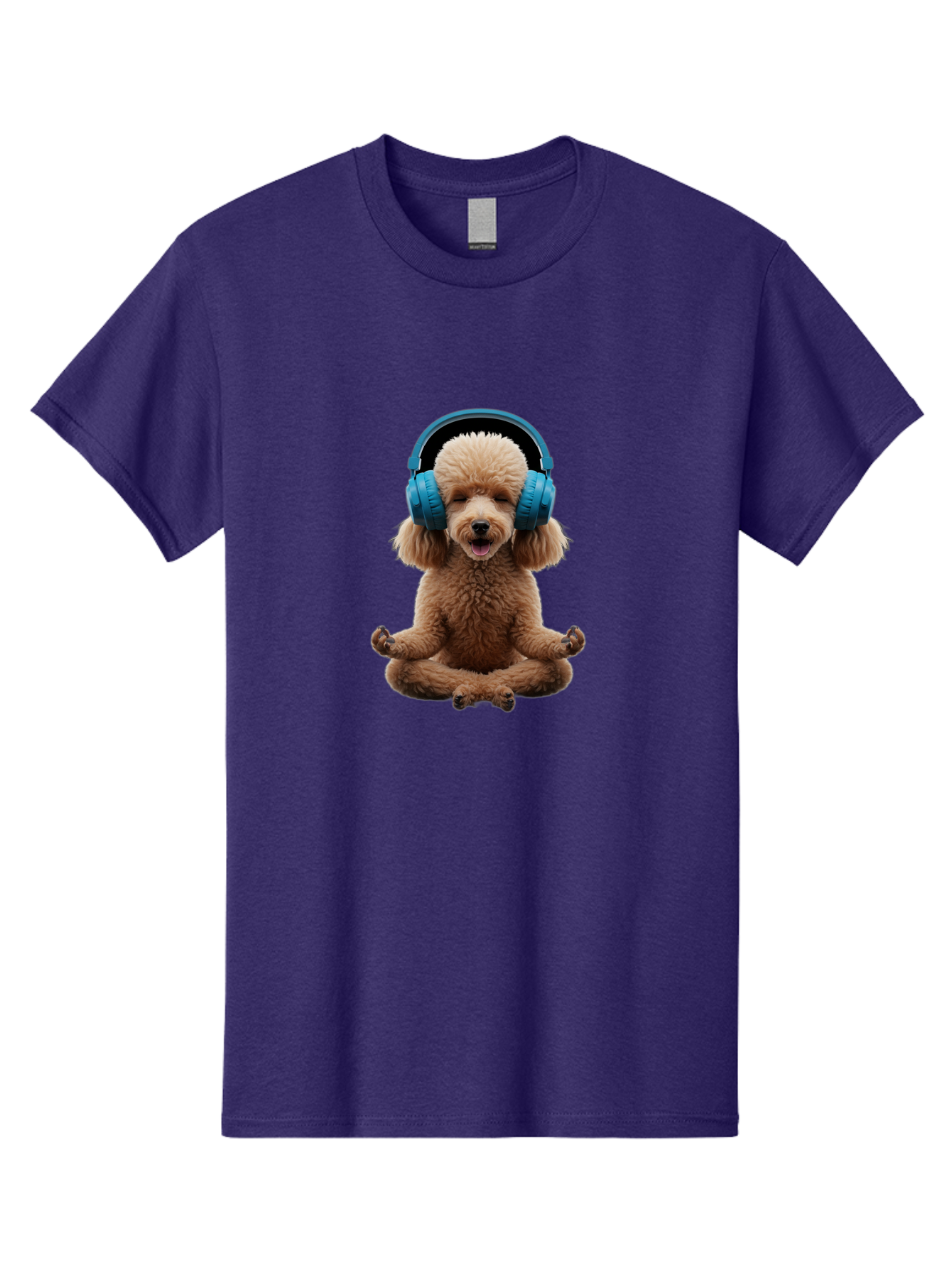 Poodle-In-Headphones Men'S Graphic Tee, 100% Cotton, Comfortable Casual Summer Wear, Machine Washable, Vintage Camera, Old Camera, Antique Camera, Black Camera, Classic Photography, Photography Equipment, Nostalgic Device, Film Camera, Bai235