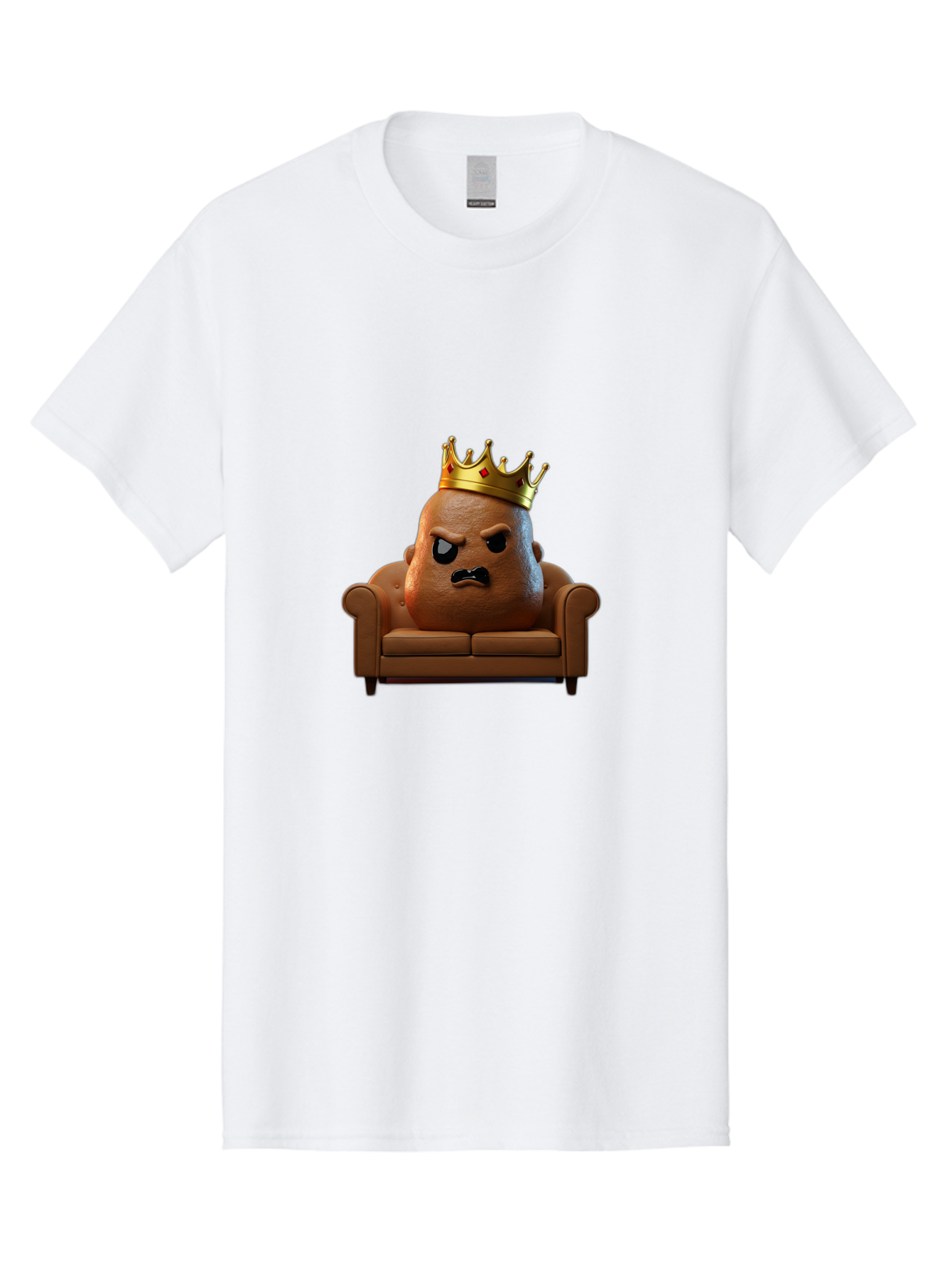 Potato-King-3 Men'S Graphic Tee, 100% Cotton, Comfortable Casual Summer Wear, Machine Washable, Vintage Camera, Old Camera, Antique Camera, Black Camera, Classic Photography, Photography Equipment, Nostalgic Device, Film Camera, Camera Art Bai241