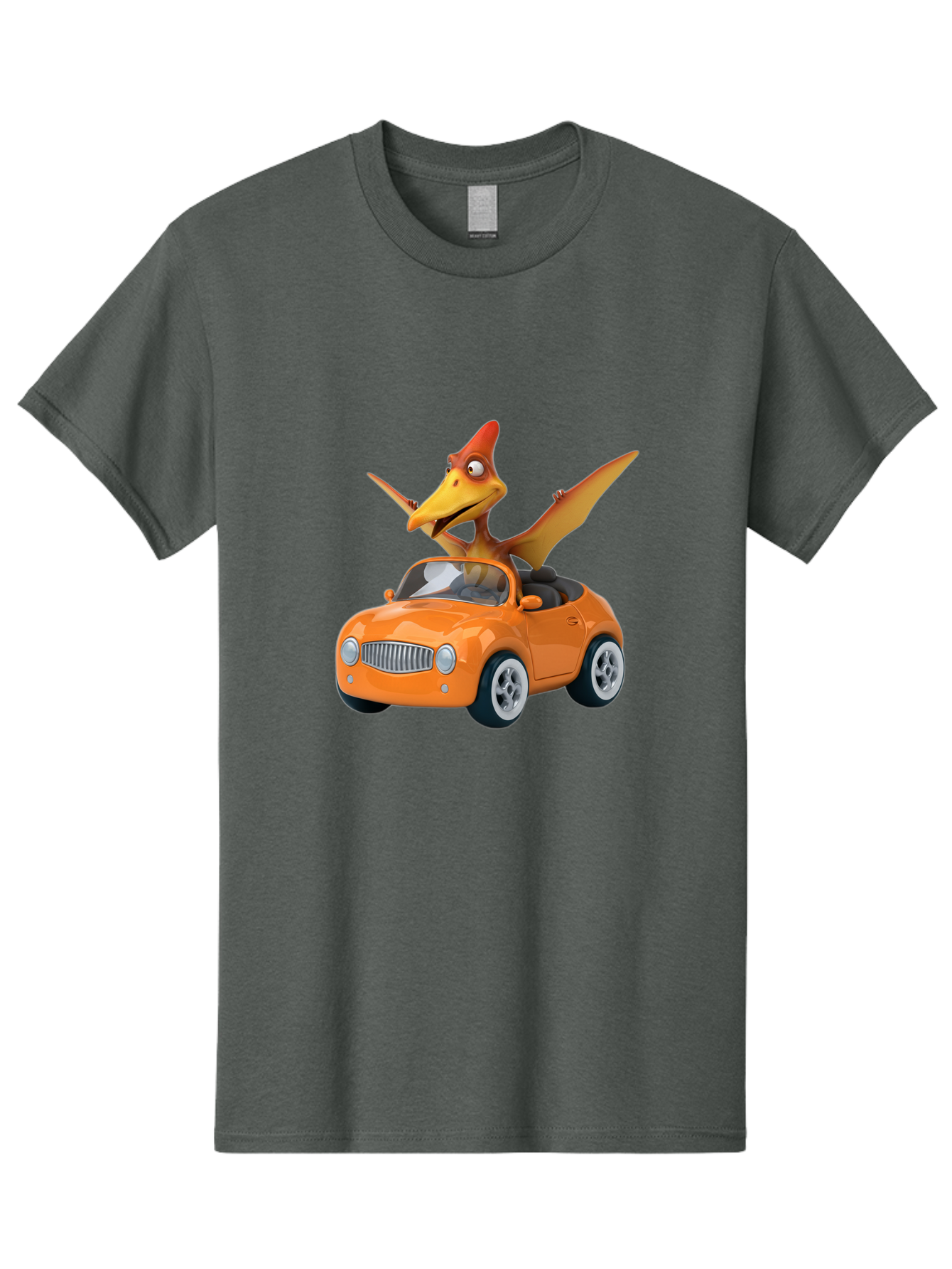 Pterodactyl-In-Orange-Convertible Men'S Graphic Tee, 100% Cotton, Comfortable Casual Summer Wear, Machine Washable, Vintage Camera, Old Camera, Antique Camera, Black Camera, Classic Photography, Photography Equipment, Nostalgic Device, Bai254