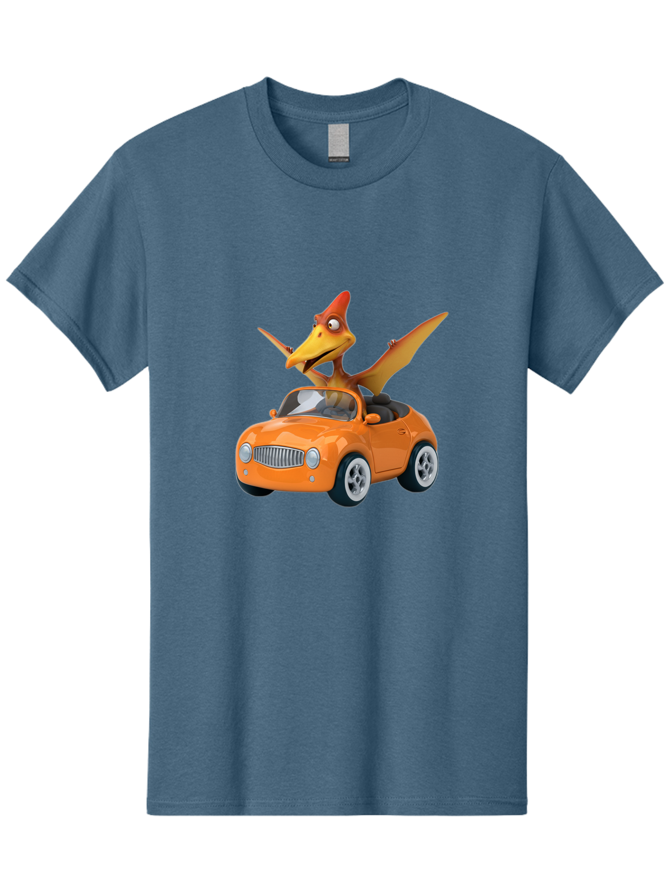 Pterodactyl-In-Orange-Convertible Men'S Graphic Tee, 100% Cotton, Comfortable Casual Summer Wear, Machine Washable, Vintage Camera, Old Camera, Antique Camera, Black Camera, Classic Photography, Photography Equipment, Nostalgic Device, Bai254