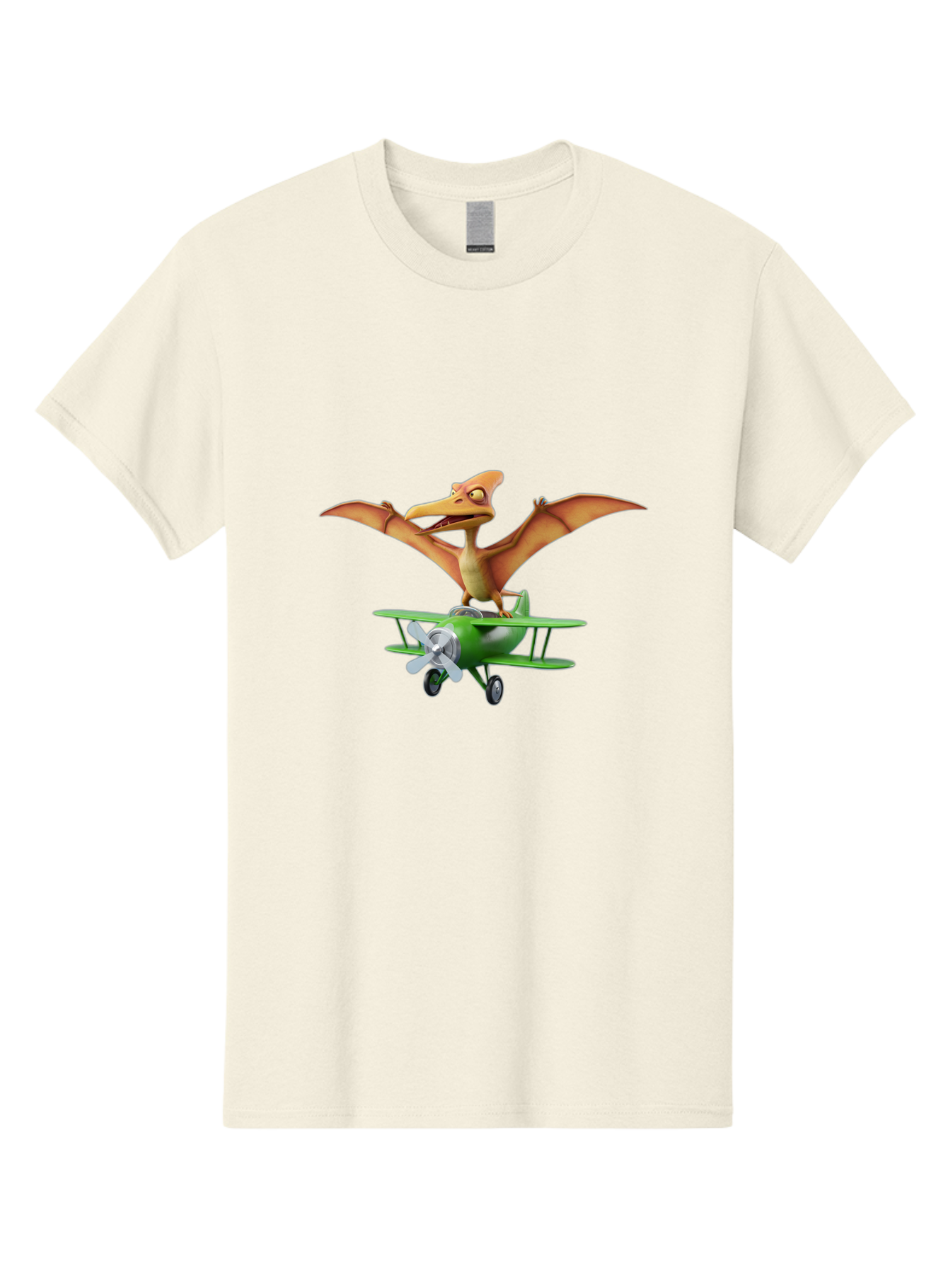 Pterodactyl-On-Plane Men'S Graphic Tee, 100% Cotton, Comfortable Casual Summer Wear, Machine Washable, Vintage Camera, Old Camera, Antique Camera, Black Camera, Classic Photography, Photography Equipment, Nostalgic Device, Film Camera, Bai255