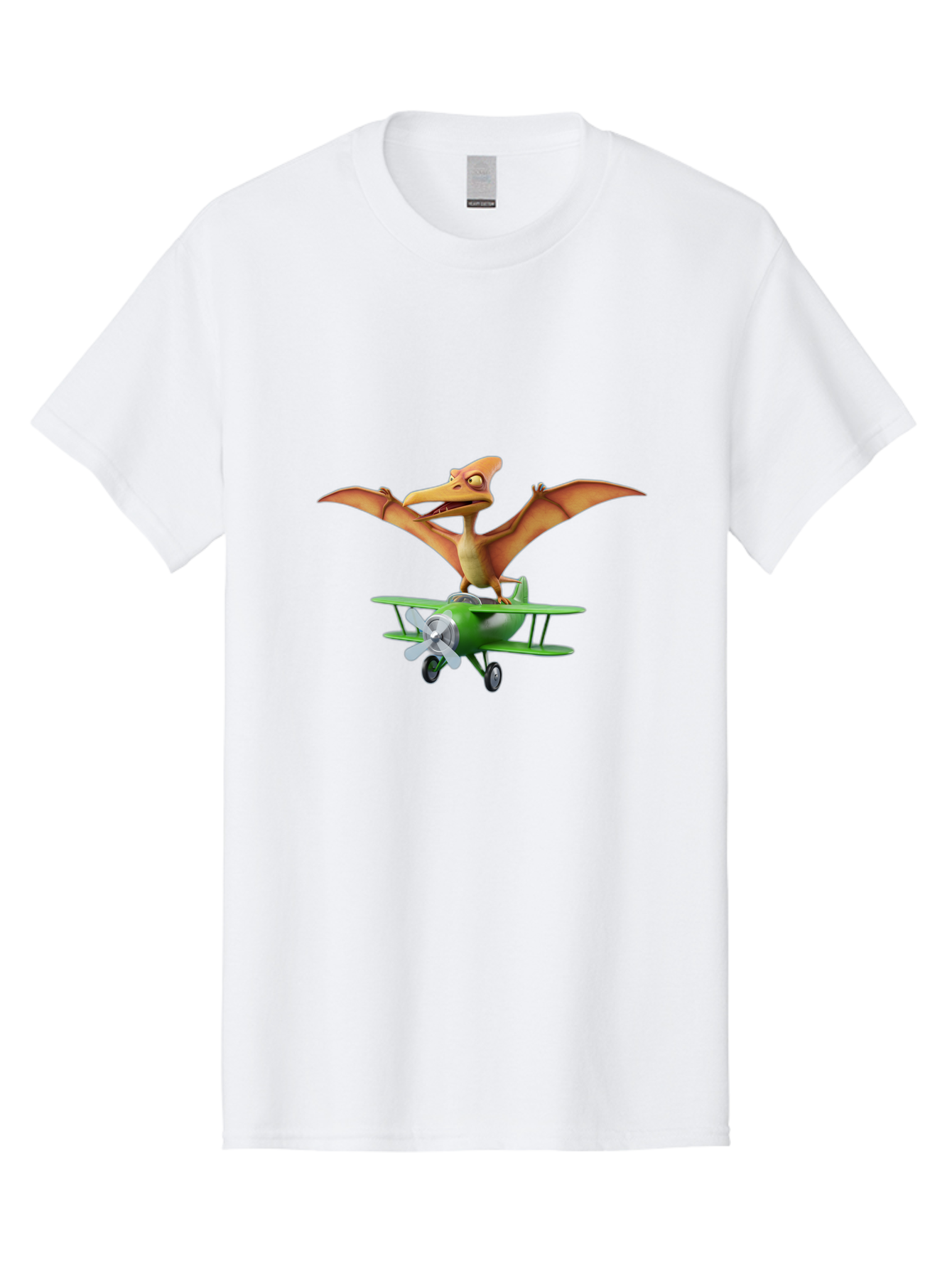 Pterodactyl-On-Plane Men'S Graphic Tee, 100% Cotton, Comfortable Casual Summer Wear, Machine Washable, Vintage Camera, Old Camera, Antique Camera, Black Camera, Classic Photography, Photography Equipment, Nostalgic Device, Film Camera, Bai255