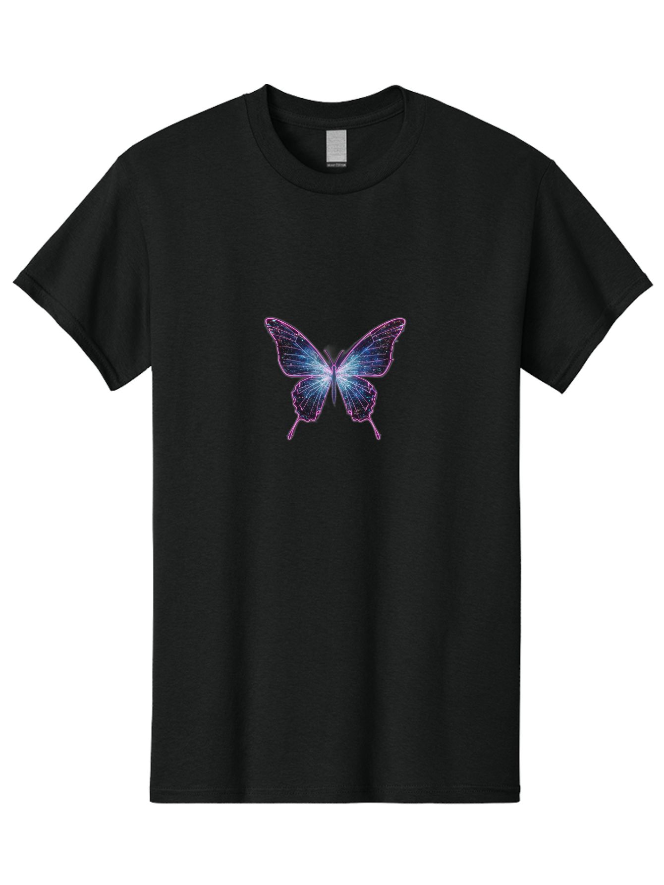 Purple-Butterfly-4 Men'S Graphic Tee, 100% Cotton, Comfortable Casual Summer Wear, Machine Washable, Vintage Camera, Old Camera, Antique Camera, Black Camera, Classic Photography, Photography Equipment, Nostalgic Device, Film Camera, Bai260