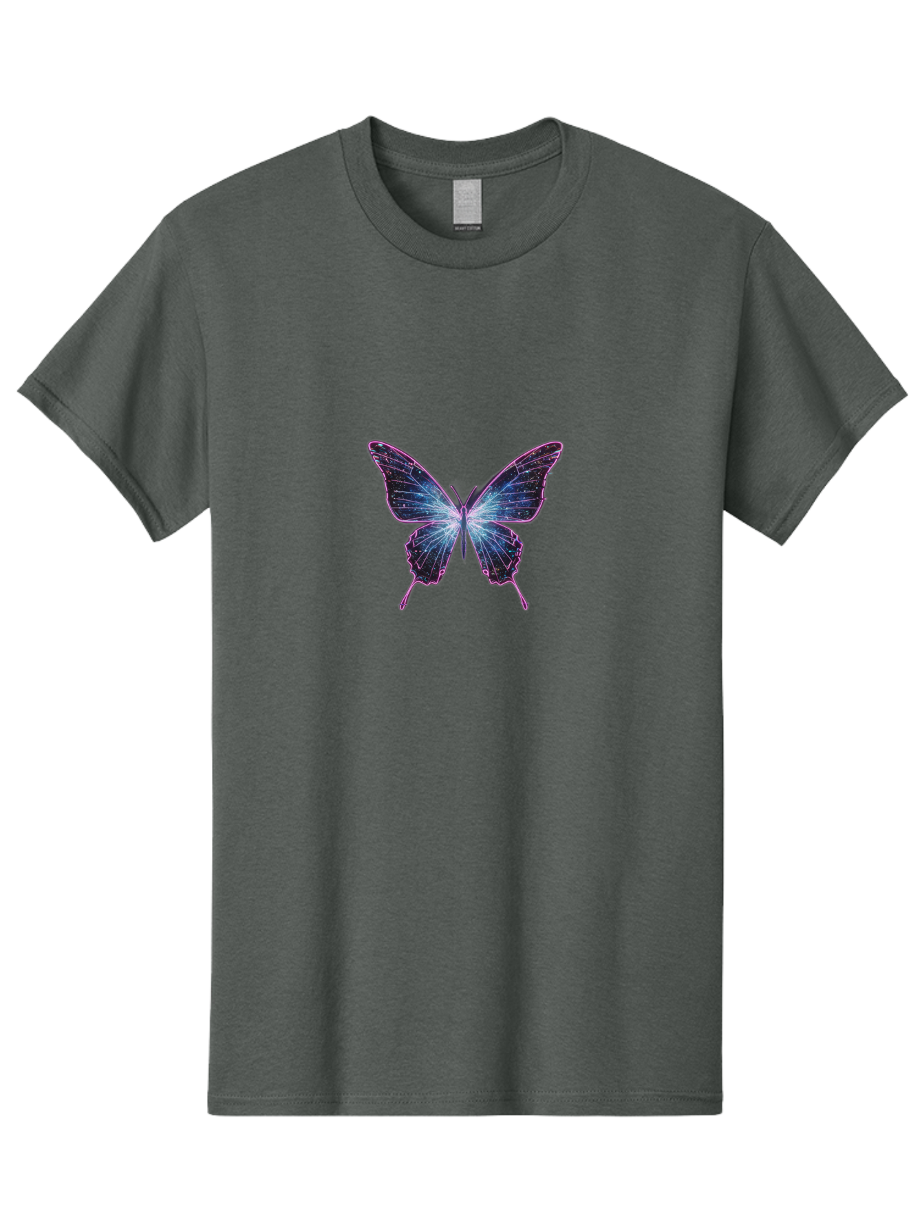 Purple-Butterfly-4 Men'S Graphic Tee, 100% Cotton, Comfortable Casual Summer Wear, Machine Washable, Vintage Camera, Old Camera, Antique Camera, Black Camera, Classic Photography, Photography Equipment, Nostalgic Device, Film Camera, Bai260