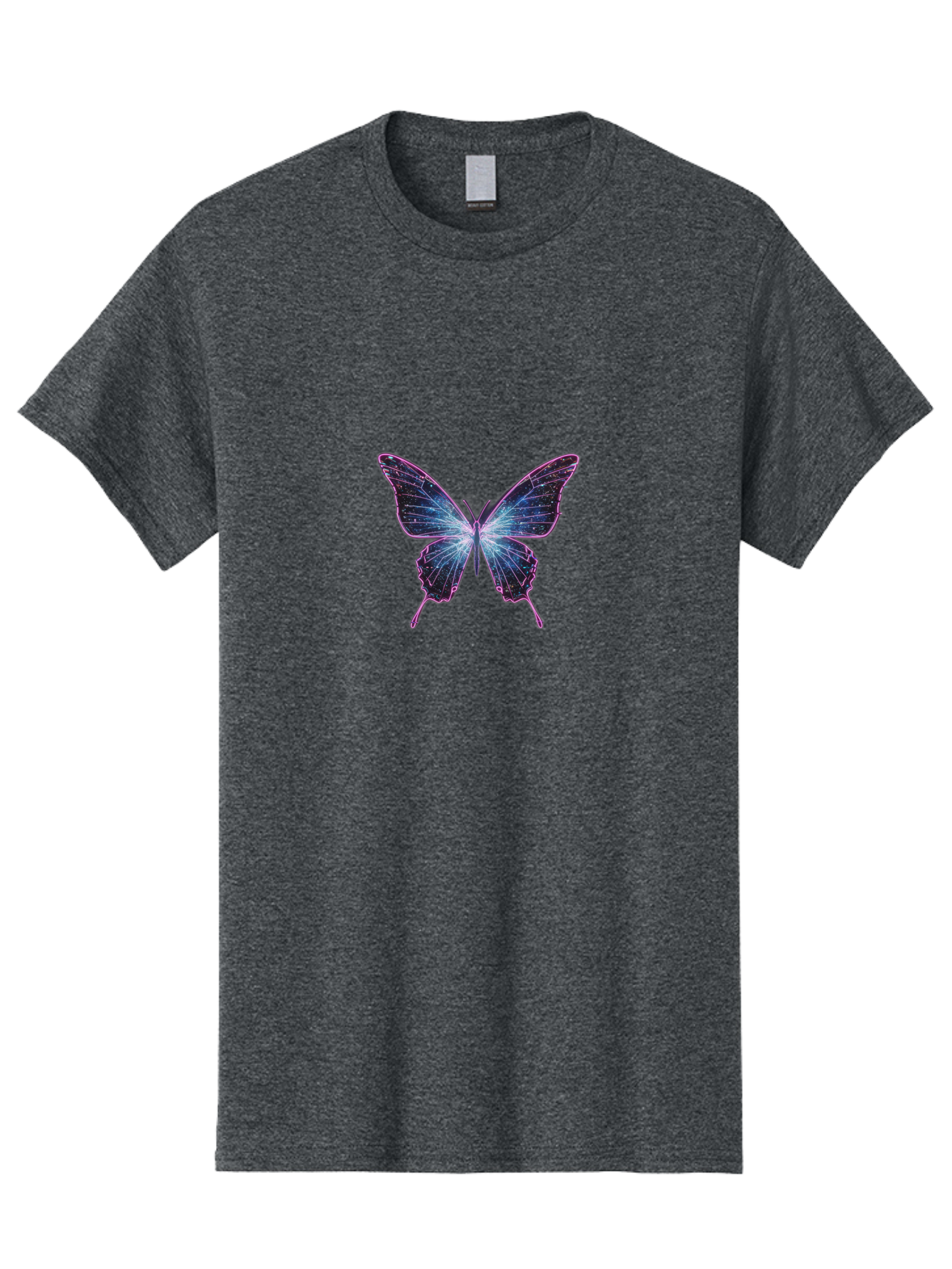 Purple-Butterfly-4 Men'S Graphic Tee, 100% Cotton, Comfortable Casual Summer Wear, Machine Washable, Vintage Camera, Old Camera, Antique Camera, Black Camera, Classic Photography, Photography Equipment, Nostalgic Device, Film Camera, Bai260