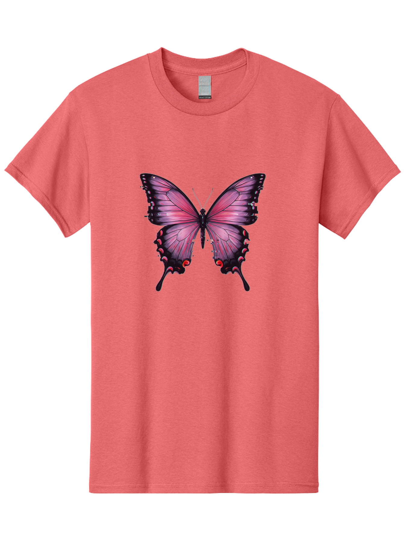 Purple-Butterfly Men'S Graphic Tee, 100% Cotton, Comfortable Casual Summer Wear, Machine Washable, Vintage Camera, Old Camera, Antique Camera, Black Camera, Classic Photography, Photography Equipment, Nostalgic Device, Film Camera, Camera Art Bai262