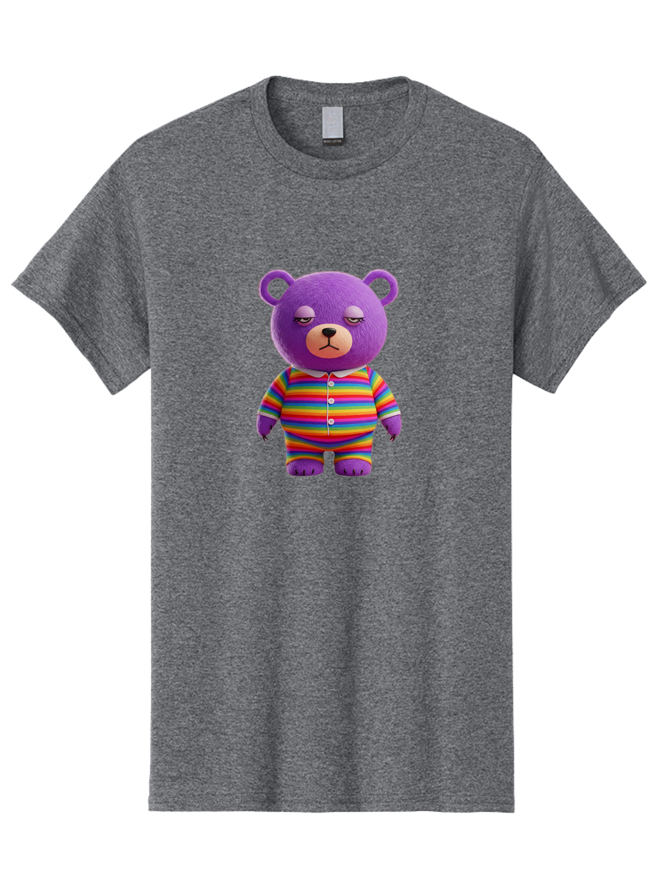 Purple-Teddy-Bear Men'S Graphic Tee, 100% Cotton, Comfortable Casual Summer Wear, Machine Washable, Vintage Camera, Old Camera, Antique Camera, Black Camera, Classic Photography, Photography Equipment, Nostalgic Device, Film Camera, Camera Art Bai263