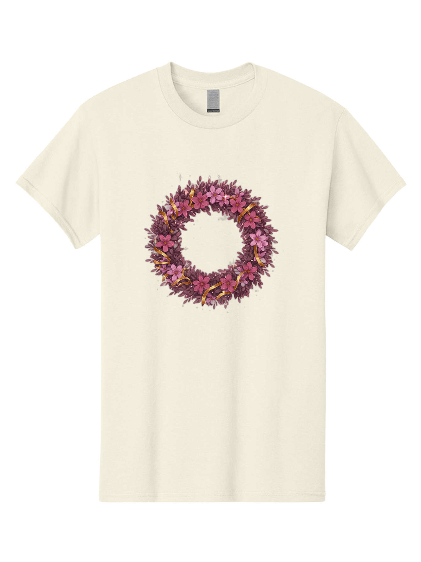 Purple-Wreath Men'S Graphic Tee, 100% Cotton, Comfortable Casual Summer Wear, Machine Washable, Vintage Camera, Old Camera, Antique Camera, Black Camera, Classic Photography, Photography Equipment, Nostalgic Device, Film Camera, Camera Art Bai264