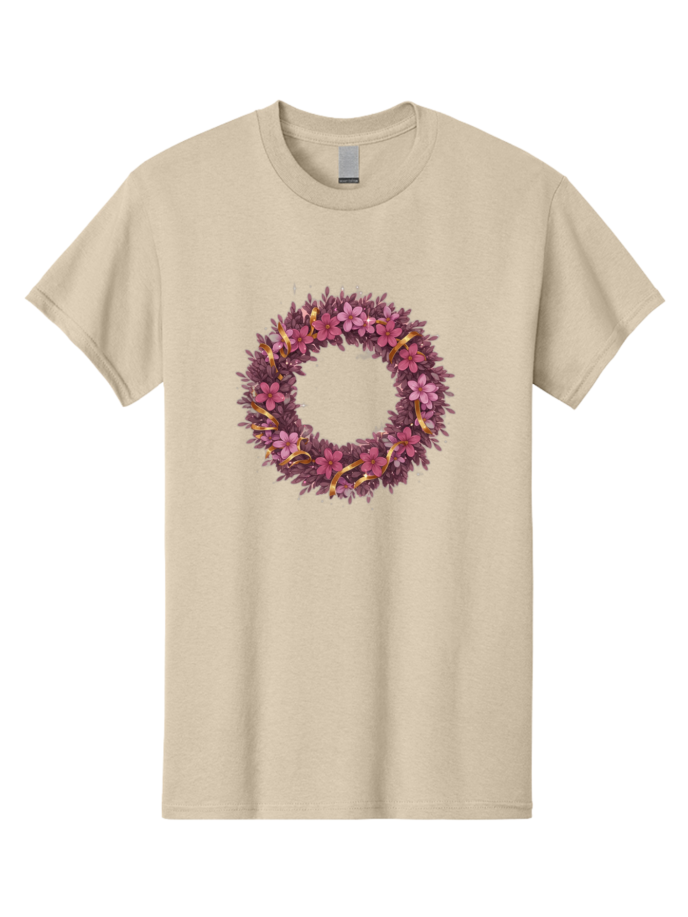 Purple-Wreath Men'S Graphic Tee, 100% Cotton, Comfortable Casual Summer Wear, Machine Washable, Vintage Camera, Old Camera, Antique Camera, Black Camera, Classic Photography, Photography Equipment, Nostalgic Device, Film Camera, Camera Art Bai264