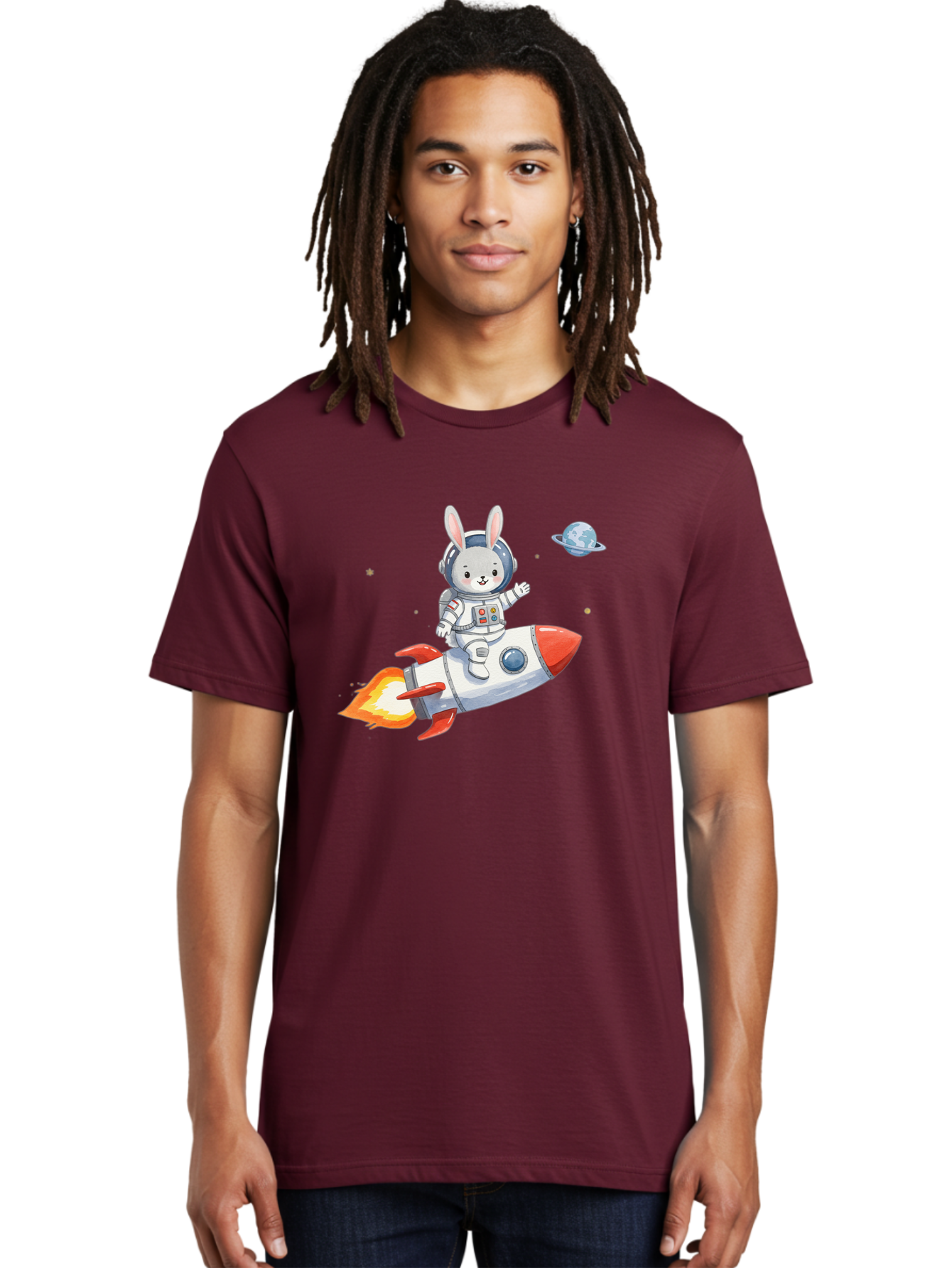 Rabbit-Astronaut-9 Men'S Graphic Tee, 100% Cotton, Comfortable Casual Summer Wear, Machine Washable, Vintage Camera, Old Camera, Antique Camera, Black Camera, Classic Photography, Photography Equipment, Nostalgic Device, Film Camera, Bai277