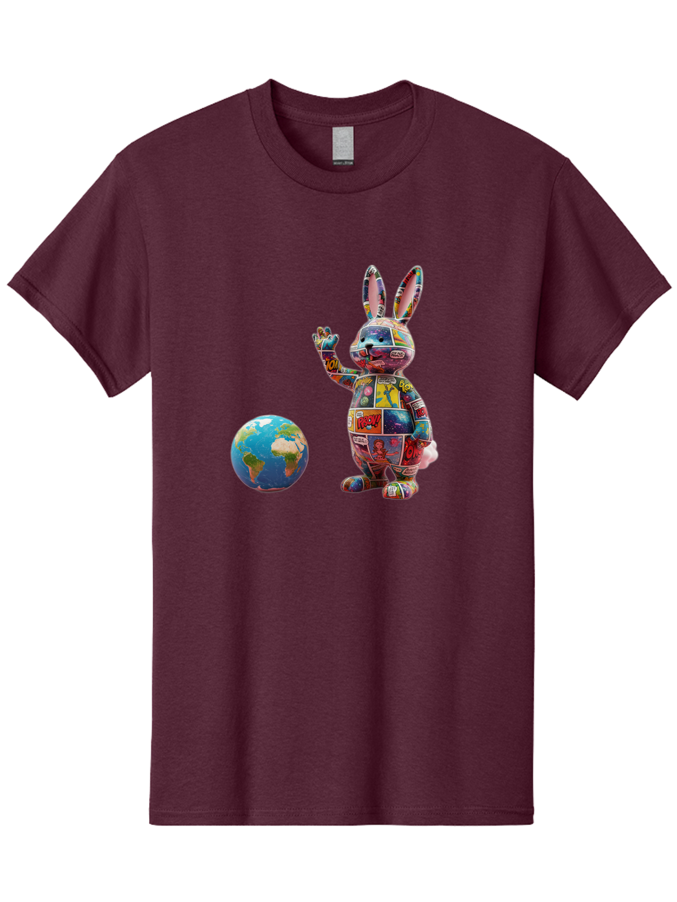 Rabbit Men'S Graphic Tee, 100% Cotton, Comfortable Casual Summer Wear, Machine Washable, Vintage Camera, Old Camera, Antique Camera, Black Camera, Classic Photography, Photography Equipment, Nostalgic Device, Film Camera, Camera Art Bai280