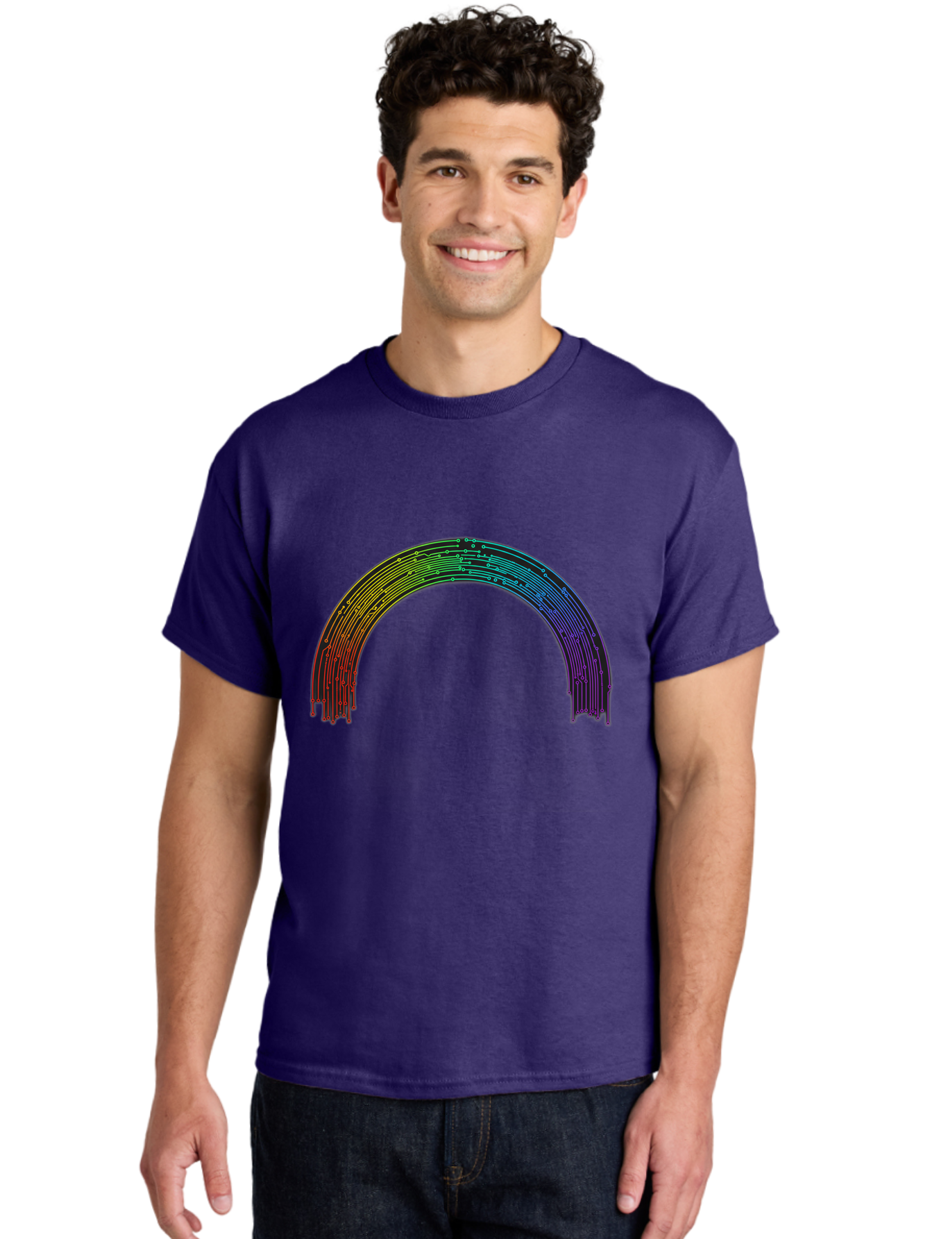 Rainbow-Arch Men'S Graphic Tee, 100% Cotton, Comfortable Casual Summer Wear, Machine Washable, Vintage Camera, Old Camera, Antique Camera, Black Camera, Classic Photography, Photography Equipment, Nostalgic Device, Film Camera, Camera Art Bai285