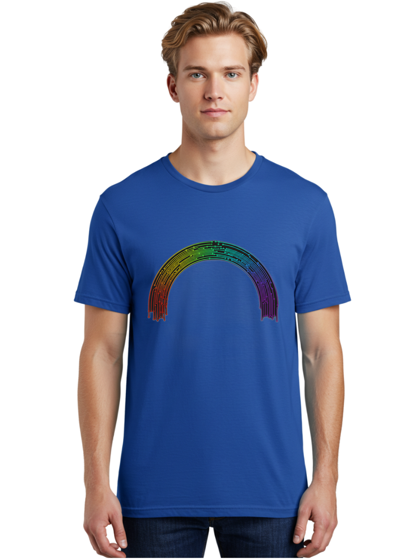 Rainbow-Arch Men'S Graphic Tee, 100% Cotton, Comfortable Casual Summer Wear, Machine Washable, Vintage Camera, Old Camera, Antique Camera, Black Camera, Classic Photography, Photography Equipment, Nostalgic Device, Film Camera, Camera Art Bai285