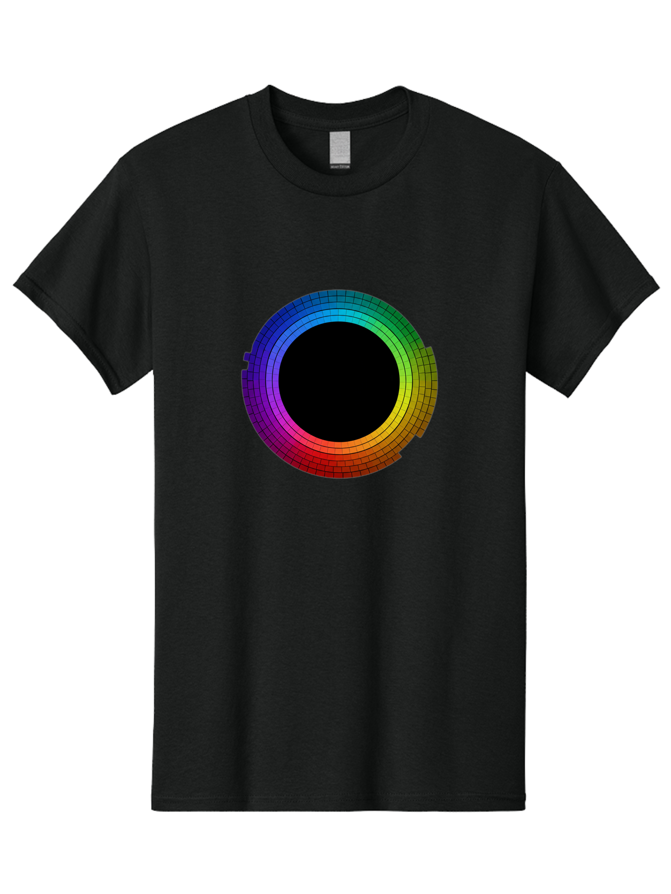 Rainbow-Circle Men'S Graphic Tee, 100% Cotton, Comfortable Casual Summer Wear, Machine Washable, Vintage Camera, Old Camera, Antique Camera, Black Camera, Classic Photography, Photography Equipment, Nostalgic Device, Film Camera, Camera Art Bai291