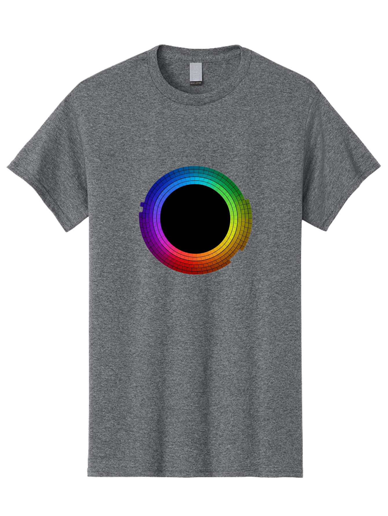 Rainbow-Circle Men'S Graphic Tee, 100% Cotton, Comfortable Casual Summer Wear, Machine Washable, Vintage Camera, Old Camera, Antique Camera, Black Camera, Classic Photography, Photography Equipment, Nostalgic Device, Film Camera, Camera Art Bai291