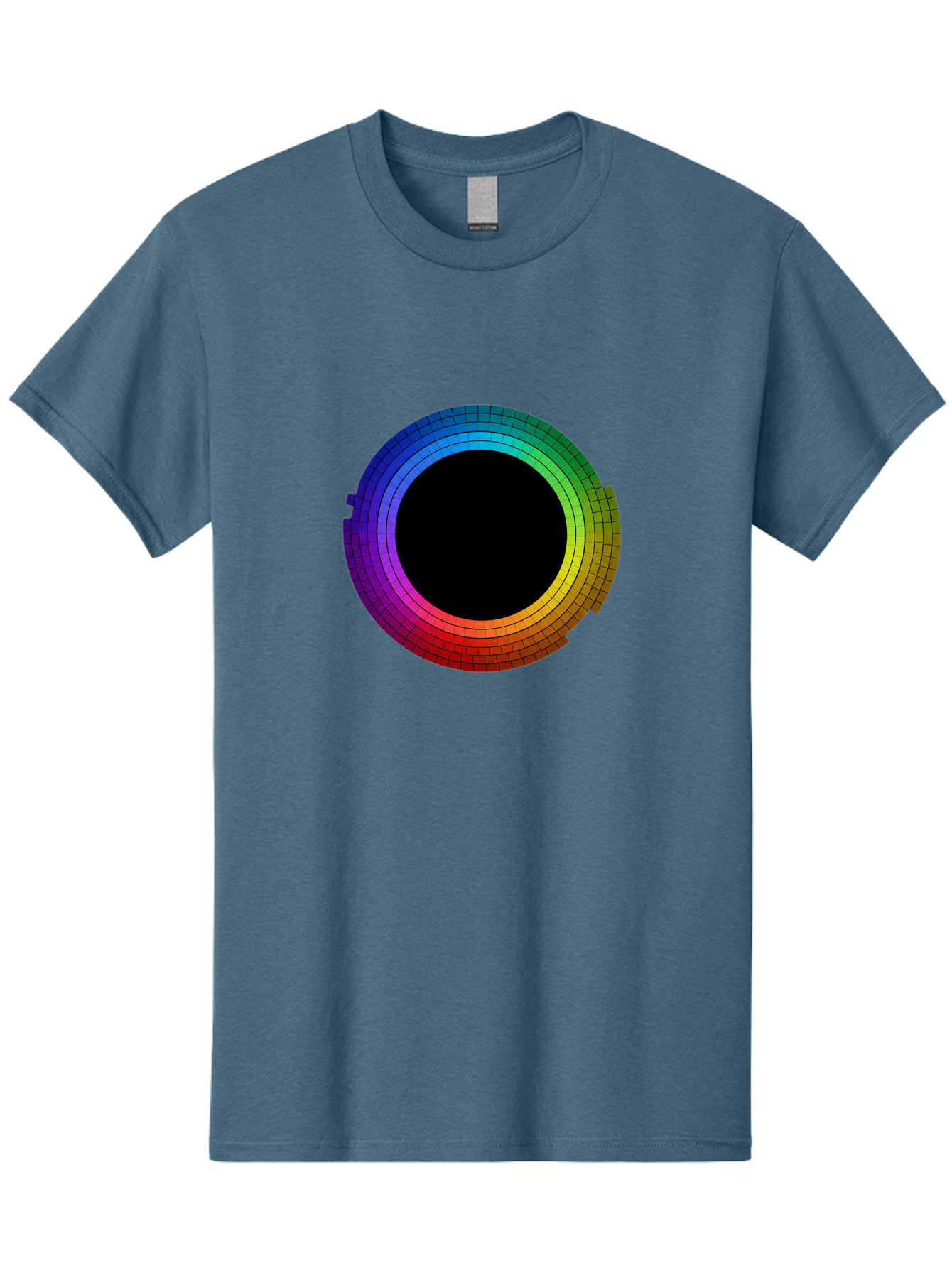 Rainbow-Circle Men'S Graphic Tee, 100% Cotton, Comfortable Casual Summer Wear, Machine Washable, Vintage Camera, Old Camera, Antique Camera, Black Camera, Classic Photography, Photography Equipment, Nostalgic Device, Film Camera, Camera Art Bai291